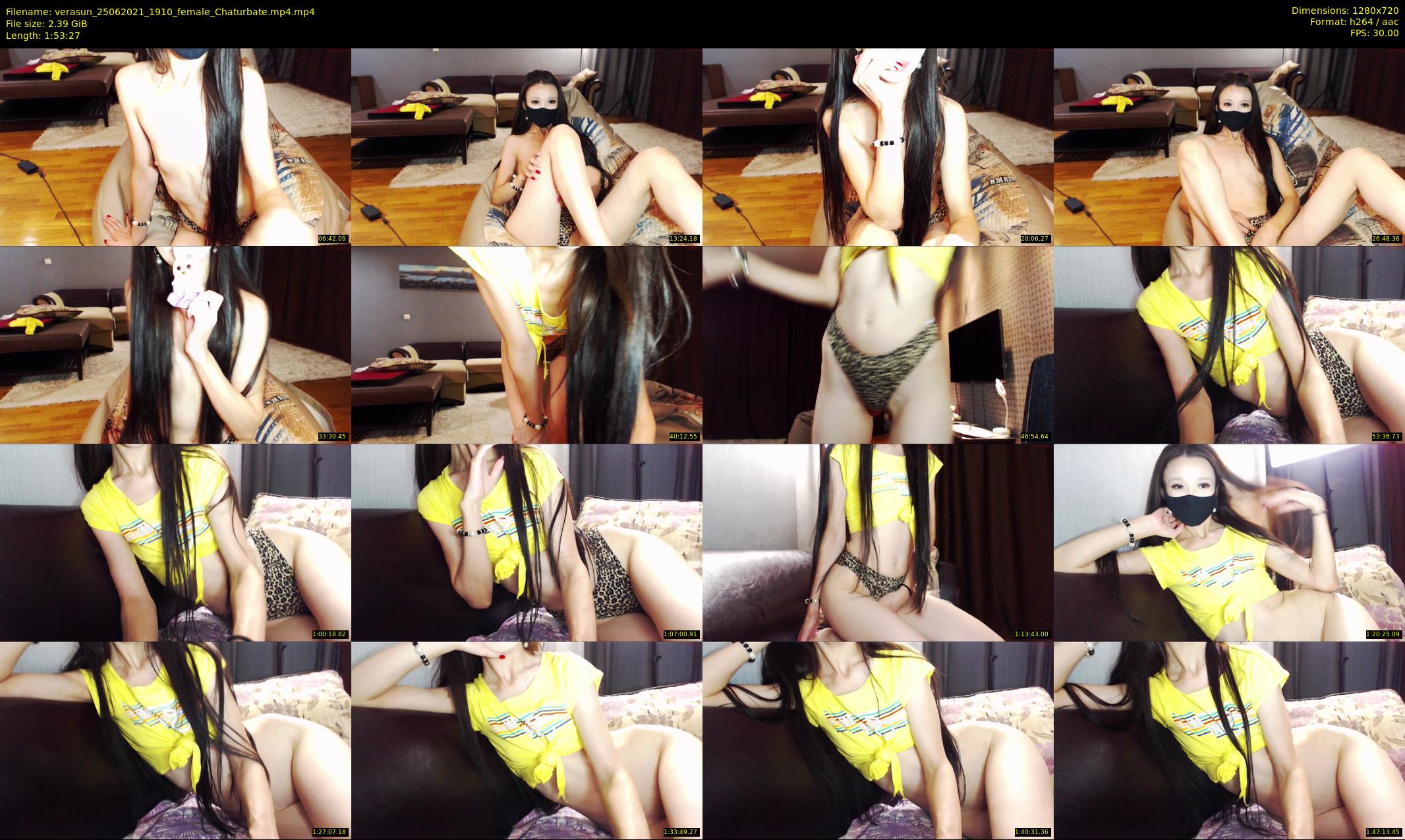 verasun — 114 minute Chaturbate female cam show recording, 720p, Jun 25, 2021