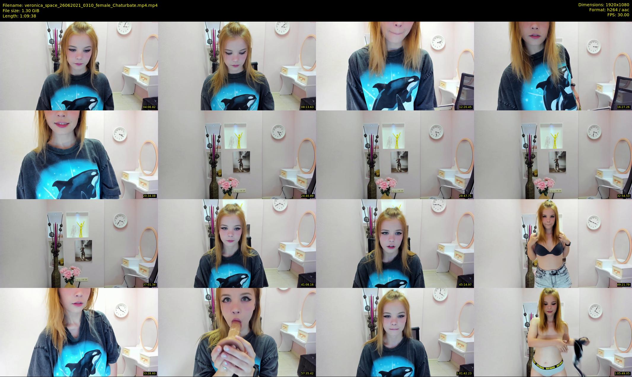 veronica_space — 70 minute Chaturbate female cam show recording, 1080p, Jun 26, 2021