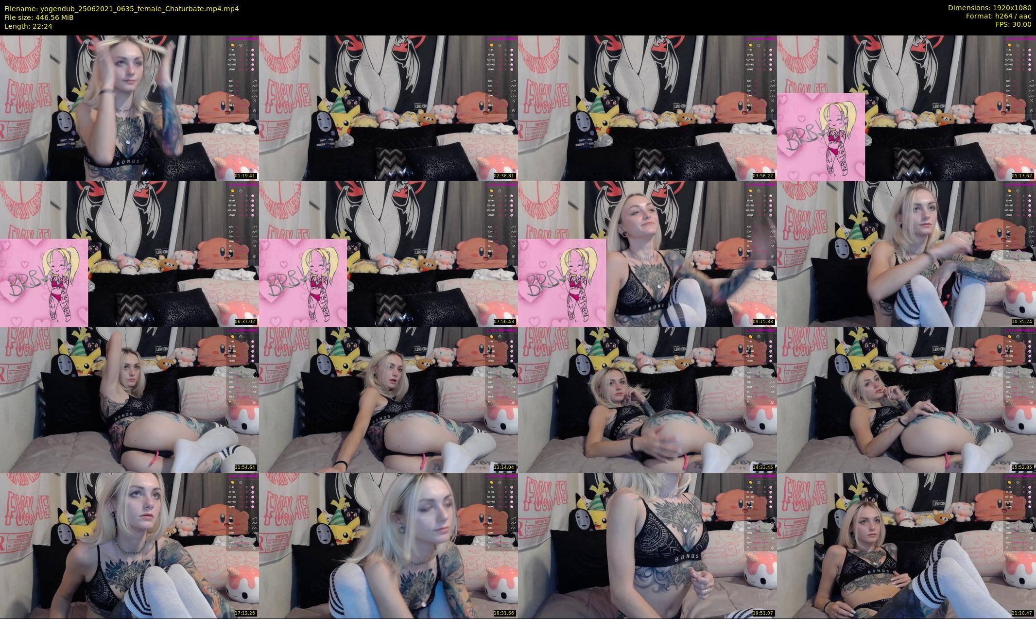 yogendub — 23 minute Chaturbate female cam show recording, 1080p, Jun 25, 2021