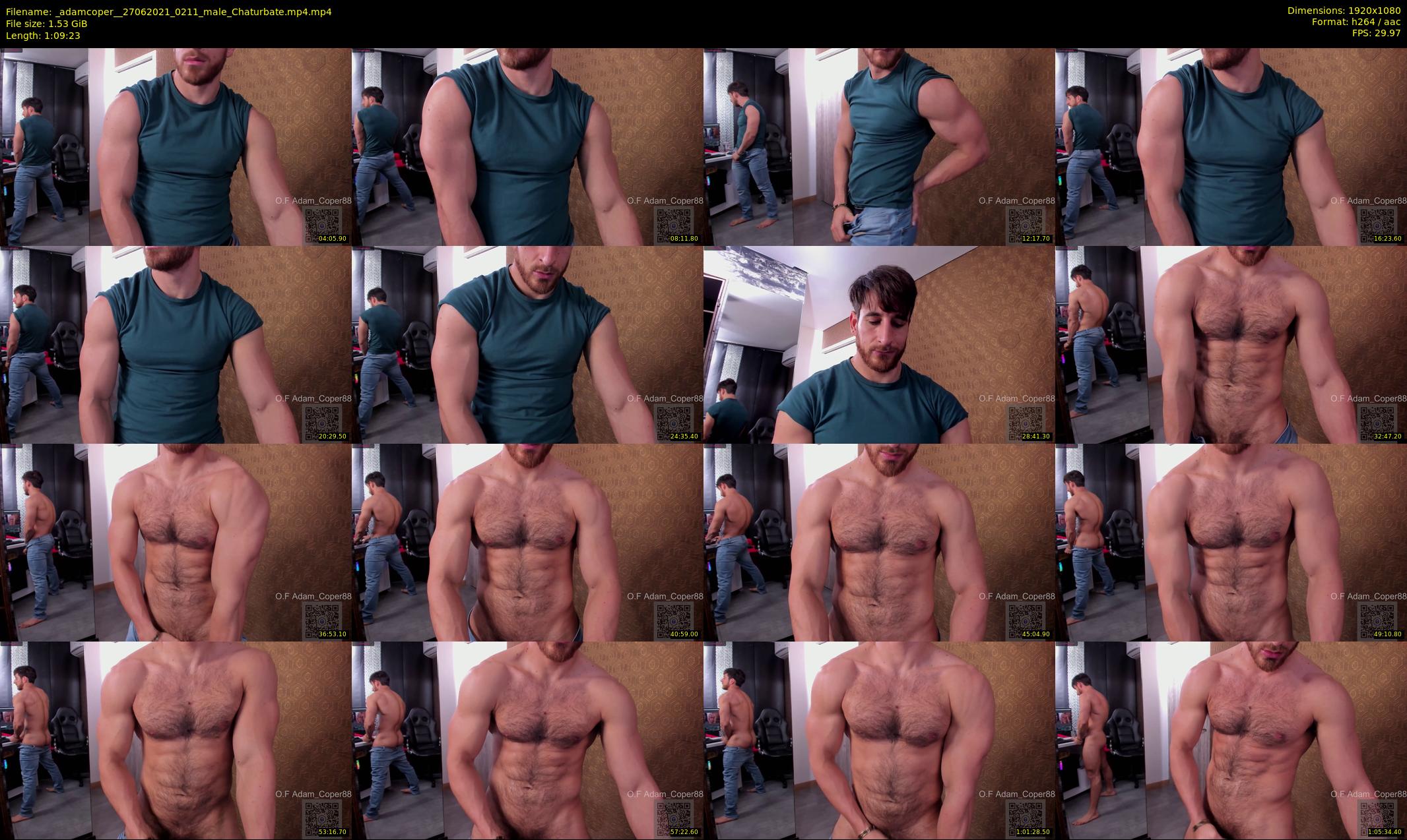 _adamcoper_ — 70 minute Chaturbate male cam show recording, 1080p, Jun 27, 2021