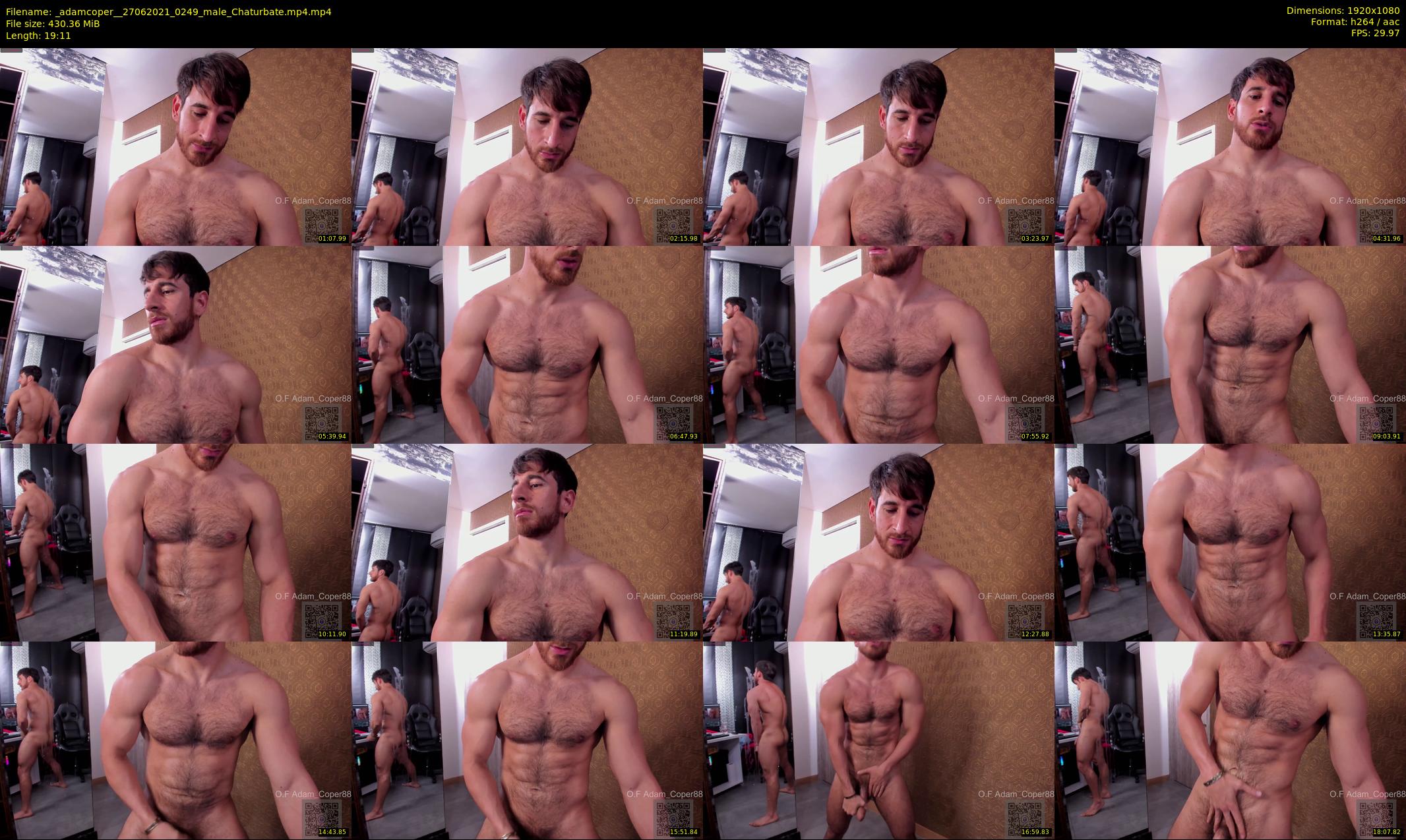 _adamcoper_ — 20 minute Chaturbate male cam show recording, 1080p, Jun 27, 2021