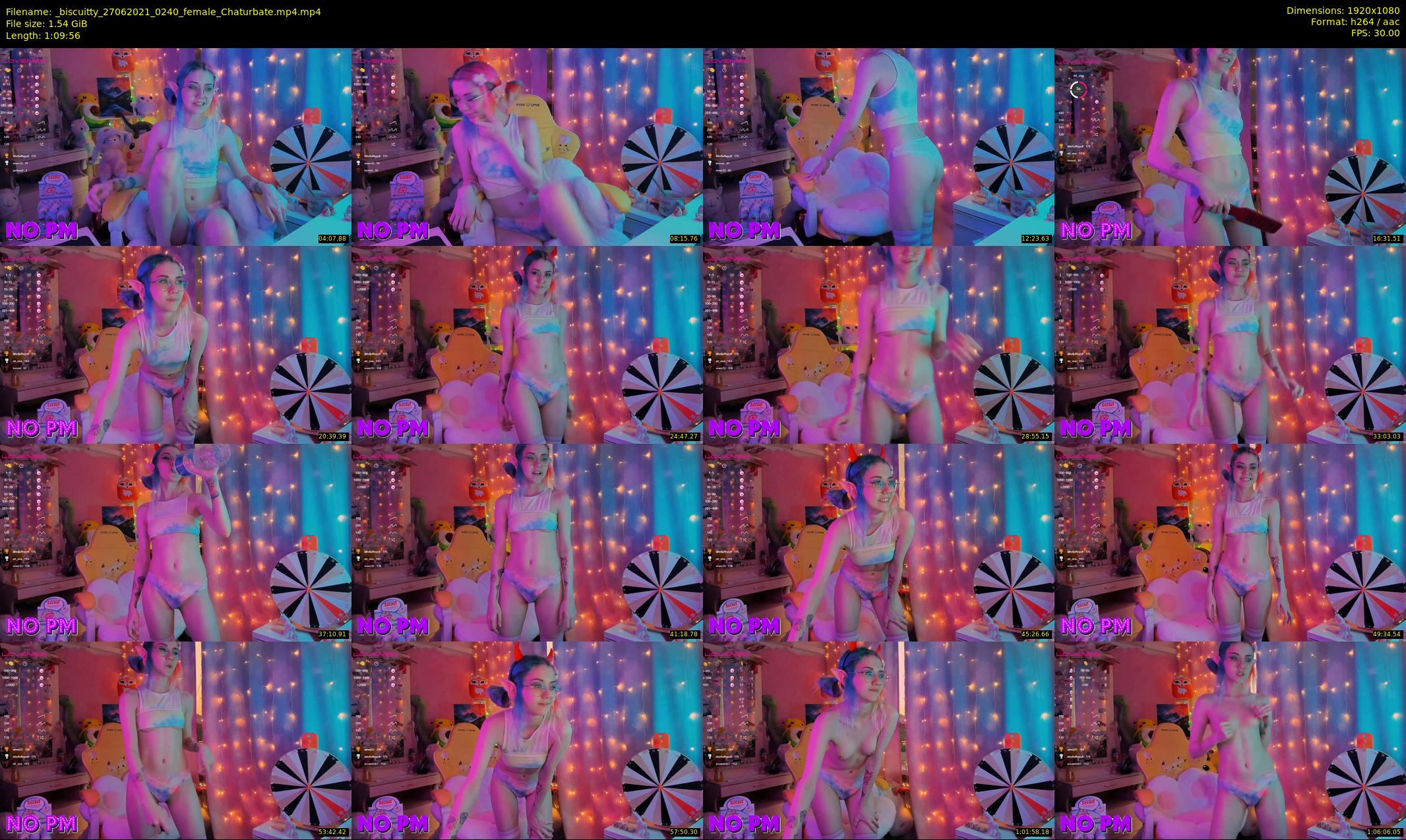 _biscuitty — 70 minute Chaturbate female cam show recording, 1080p, Jun 27, 2021