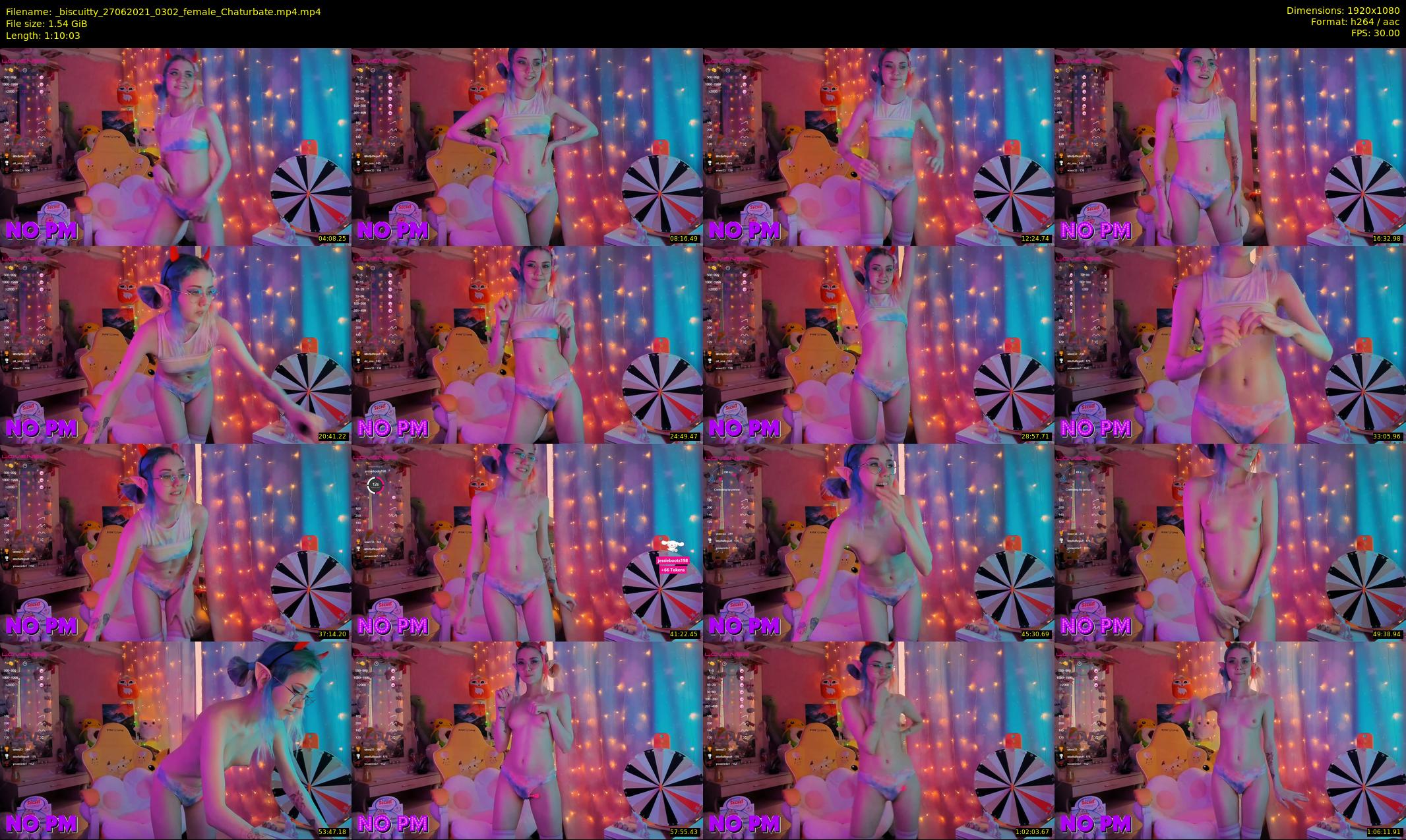 _biscuitty — 71 minute Chaturbate female cam show recording, 1080p, Jun 27, 2021