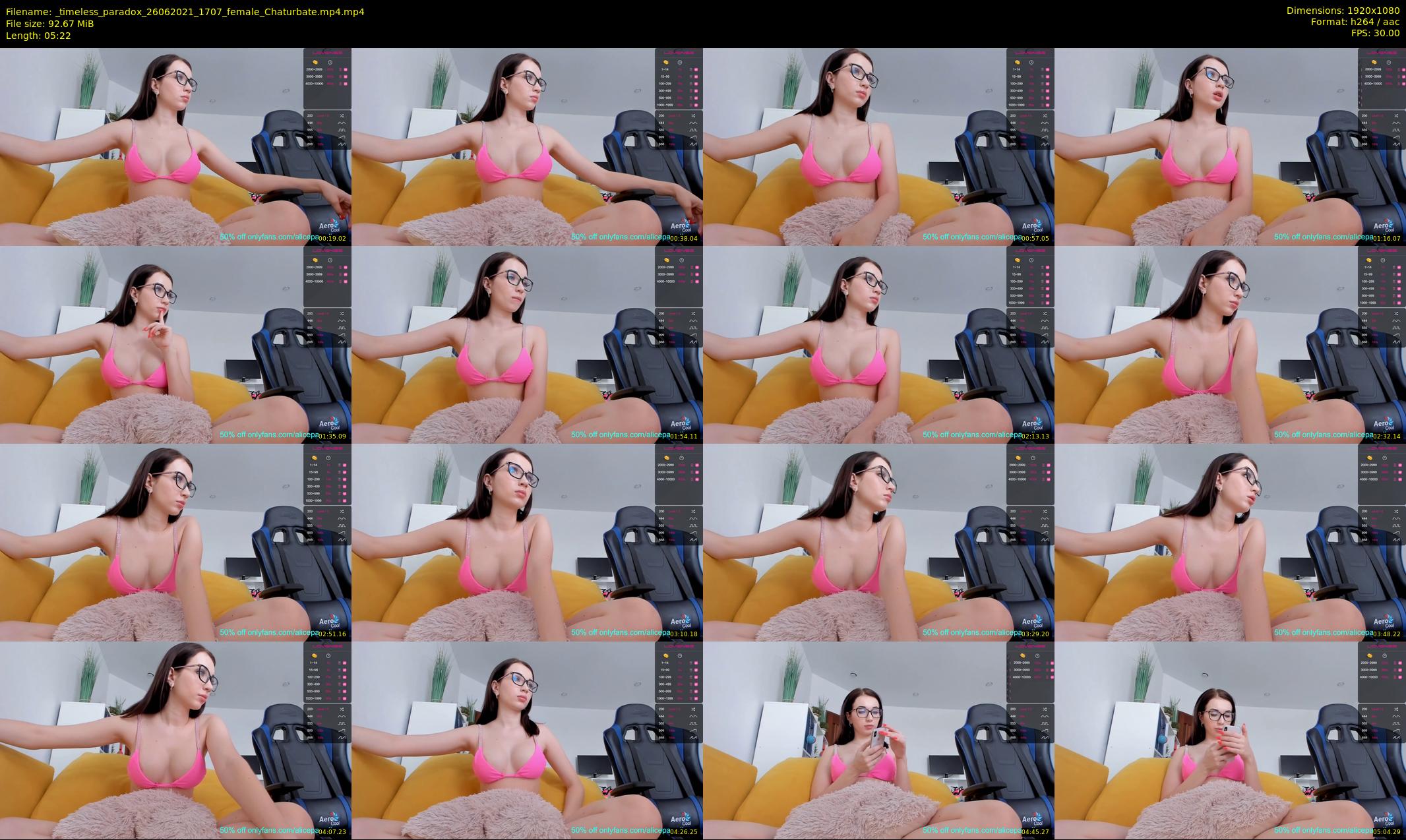 _timeless_paradox — 6 minute Chaturbate female cam show recording, 1080p, Jun 26, 2021