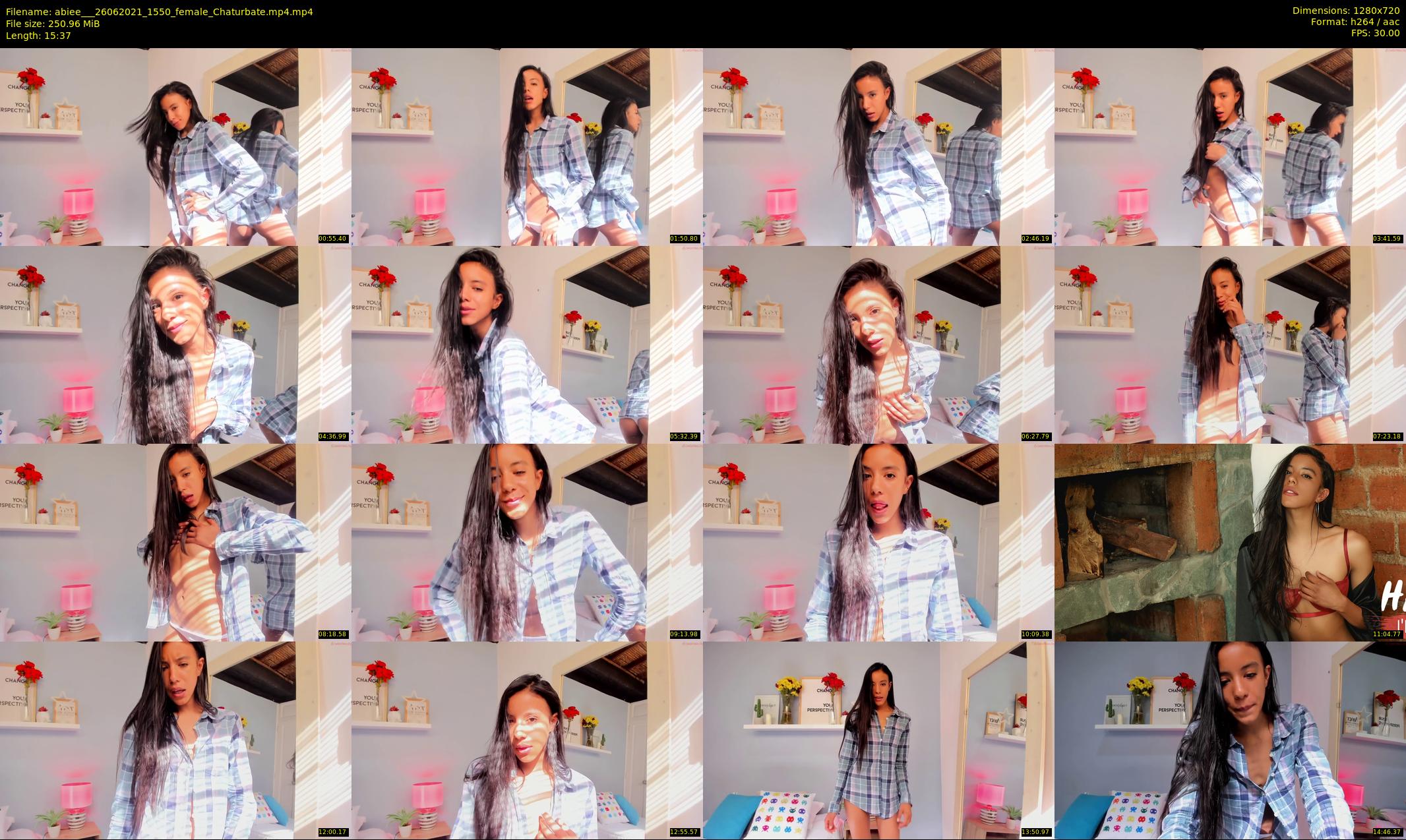 abiee__ — 16 minute Chaturbate female cam show recording, 720p, Jun 26, 2021