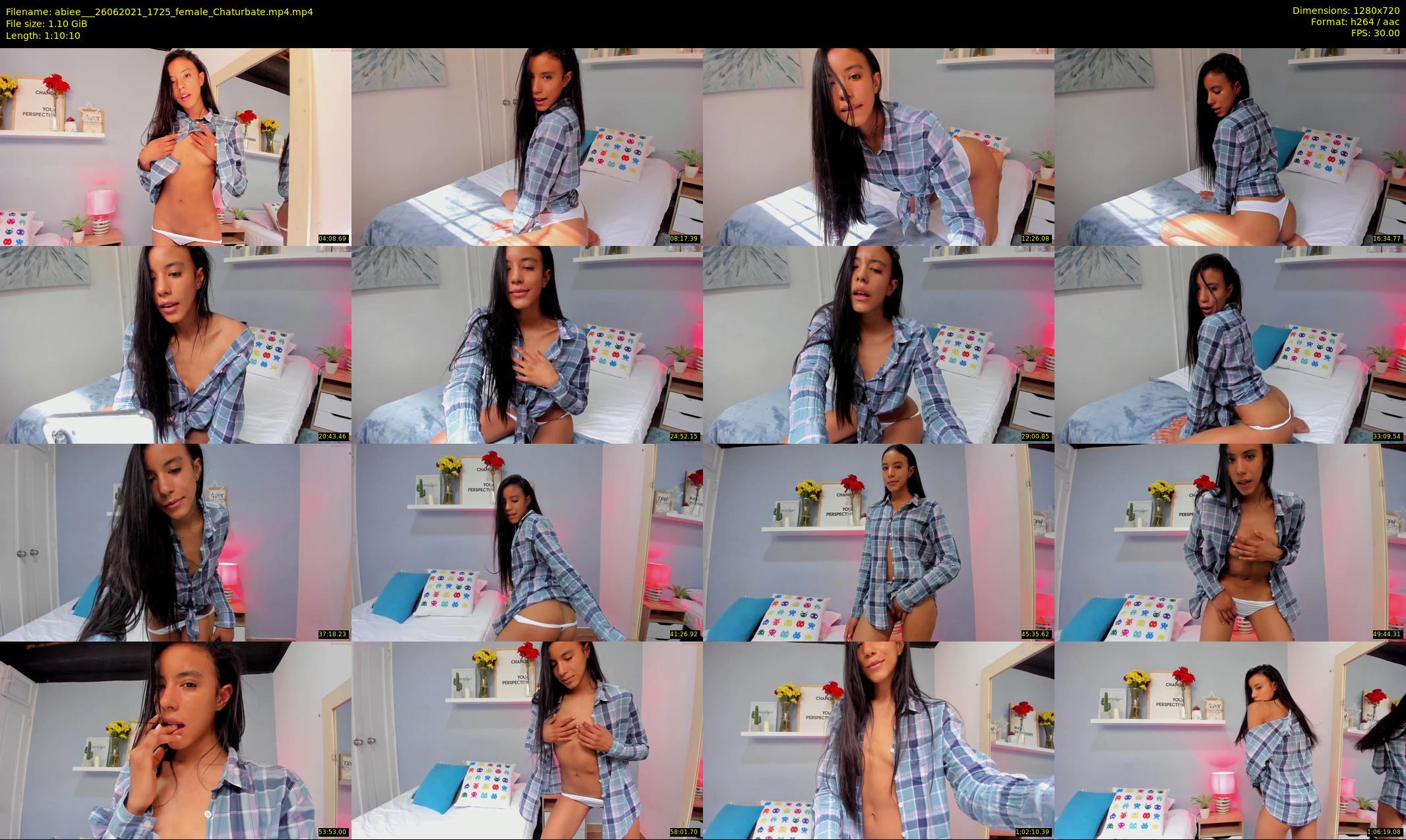 abiee__ — 71 minute Chaturbate female cam show recording, 720p, Jun 26, 2021