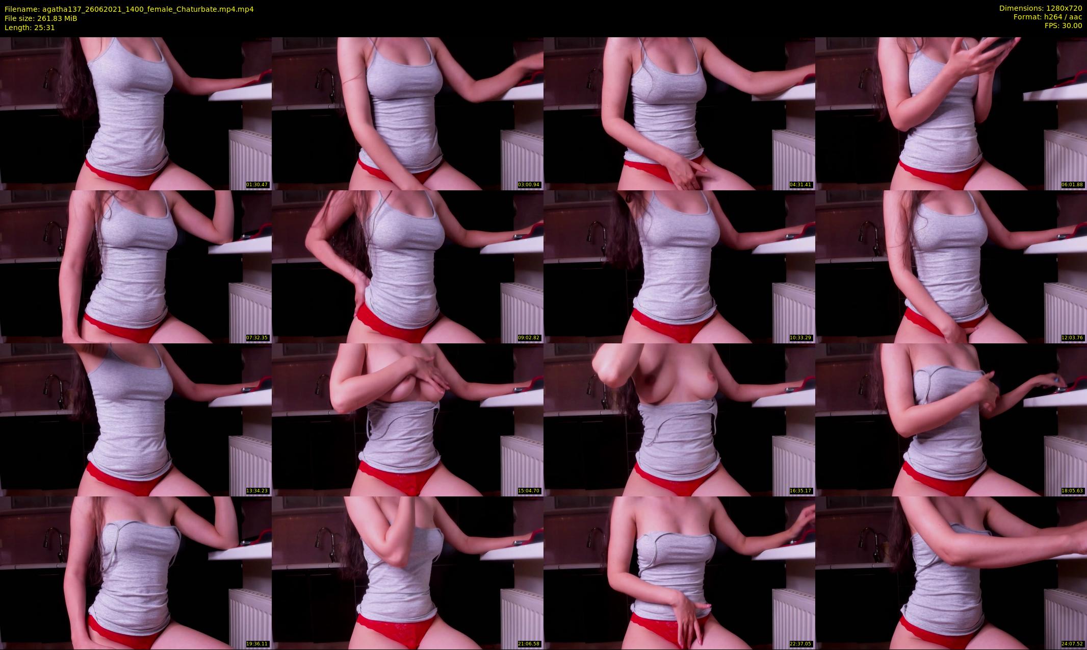 agatha137 — 26 minute Chaturbate female cam show recording, 720p, Jun 26, 2021
