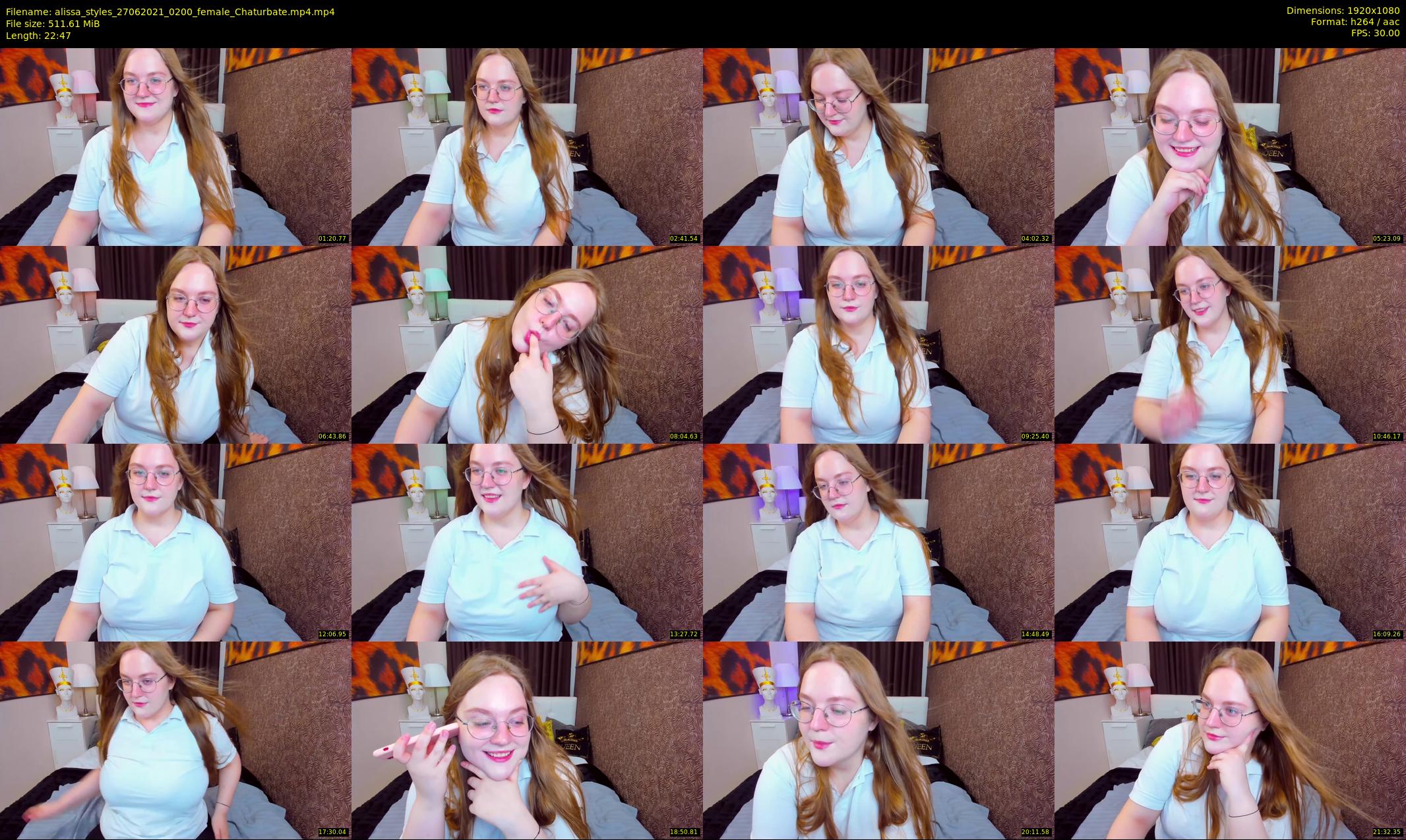 alissa_styles — 23 minute Chaturbate female cam show recording, 1080p, Jun 27, 2021