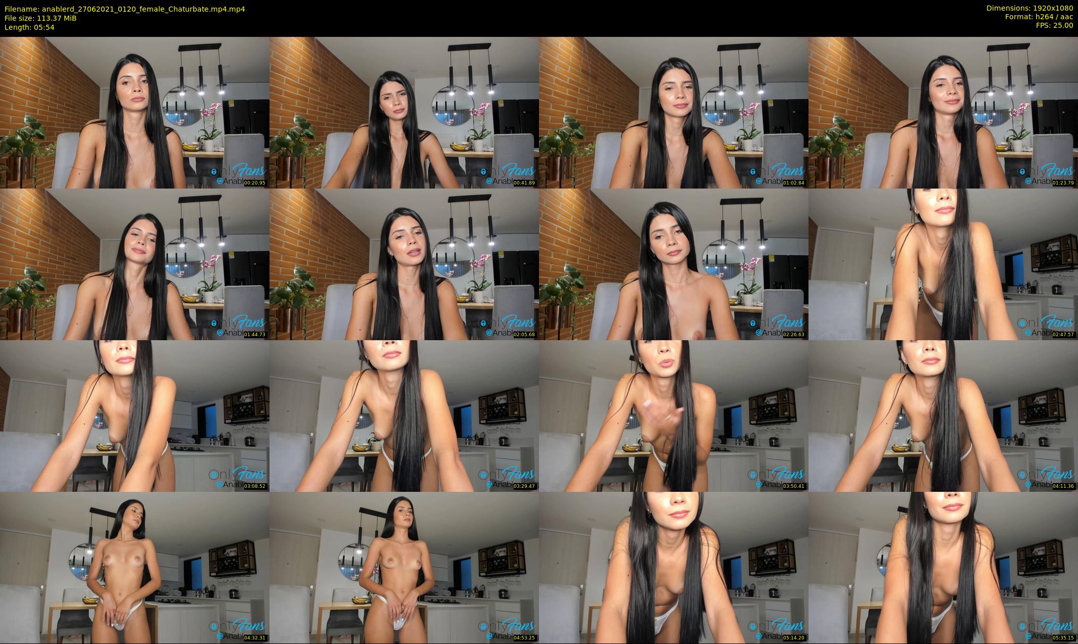 anablerd — 6 minute Chaturbate female cam show recording, 1080p, Jun 27, 2021