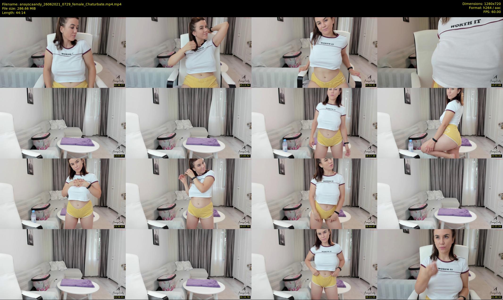 anayscaandy — 45 minute Chaturbate female cam show recording, 720p, Jun 26, 2021