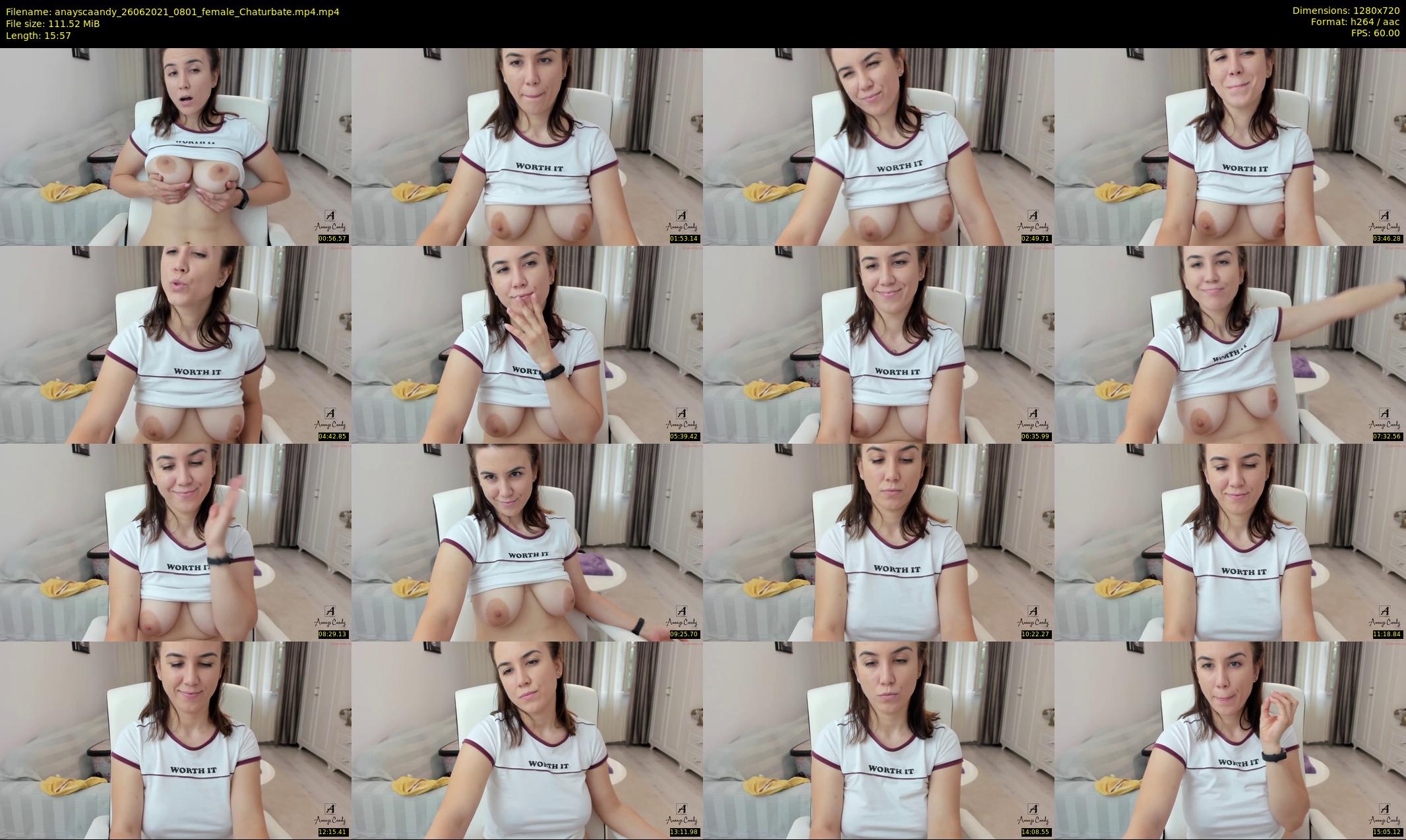 anayscaandy — 16 minute Chaturbate female cam show recording, 720p, Jun 26, 2021