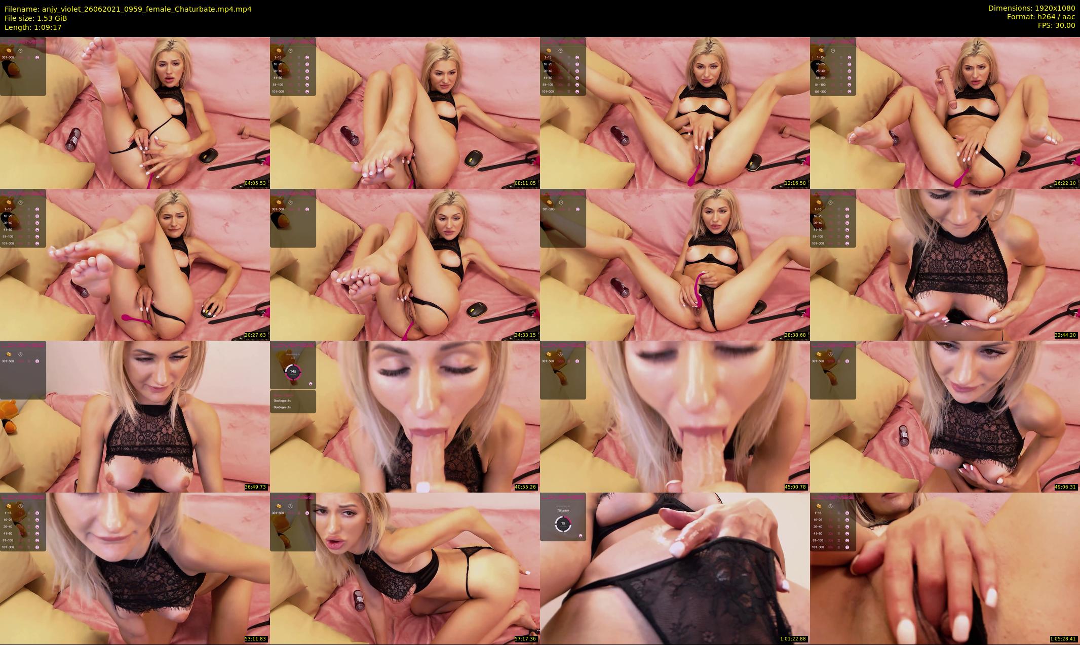anjy_violet — 70 minute Chaturbate female cam show recording, 1080p, Jun 26, 2021