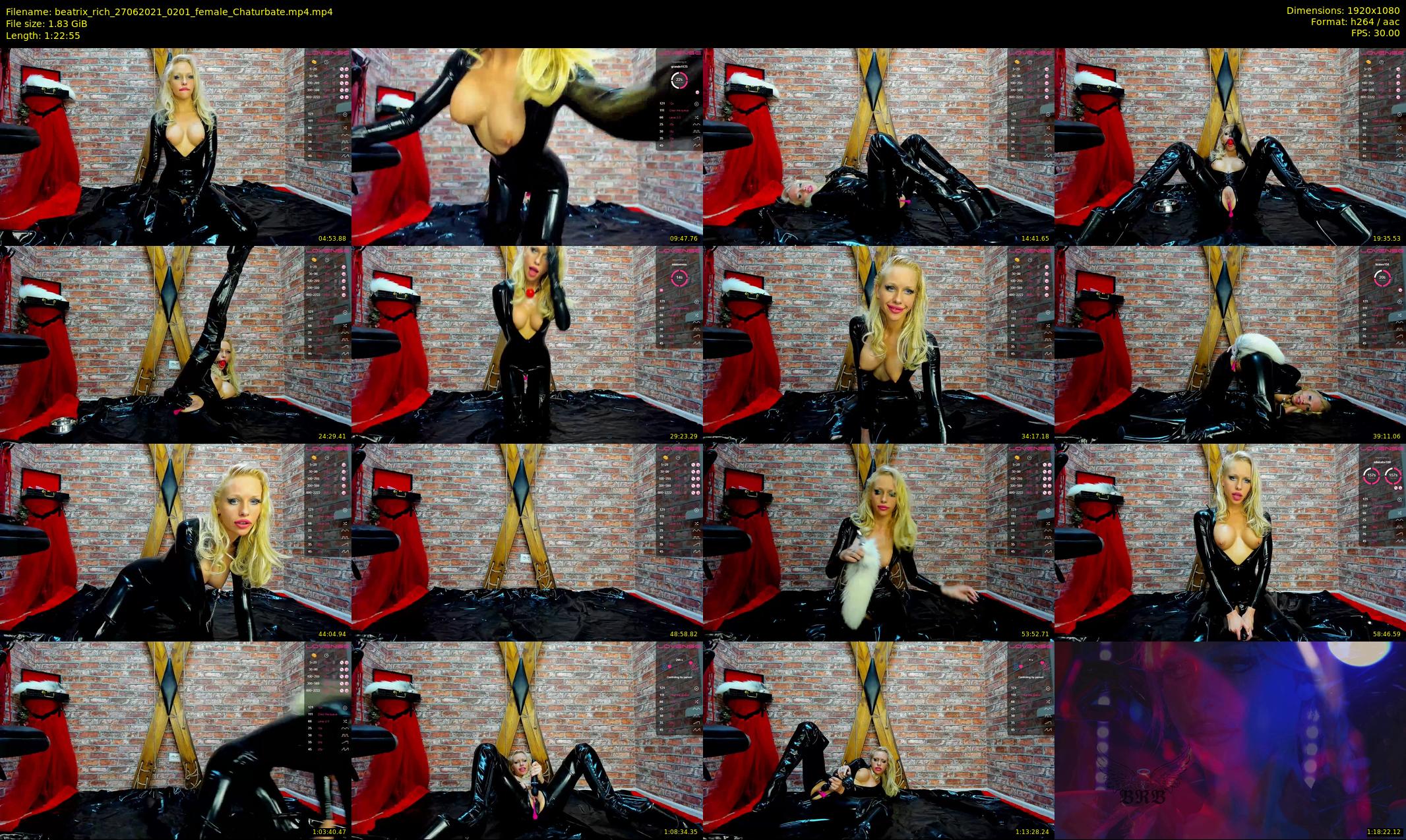 beatrix_rich — 83 minute Chaturbate female cam show recording, 1080p, Jun 27, 2021