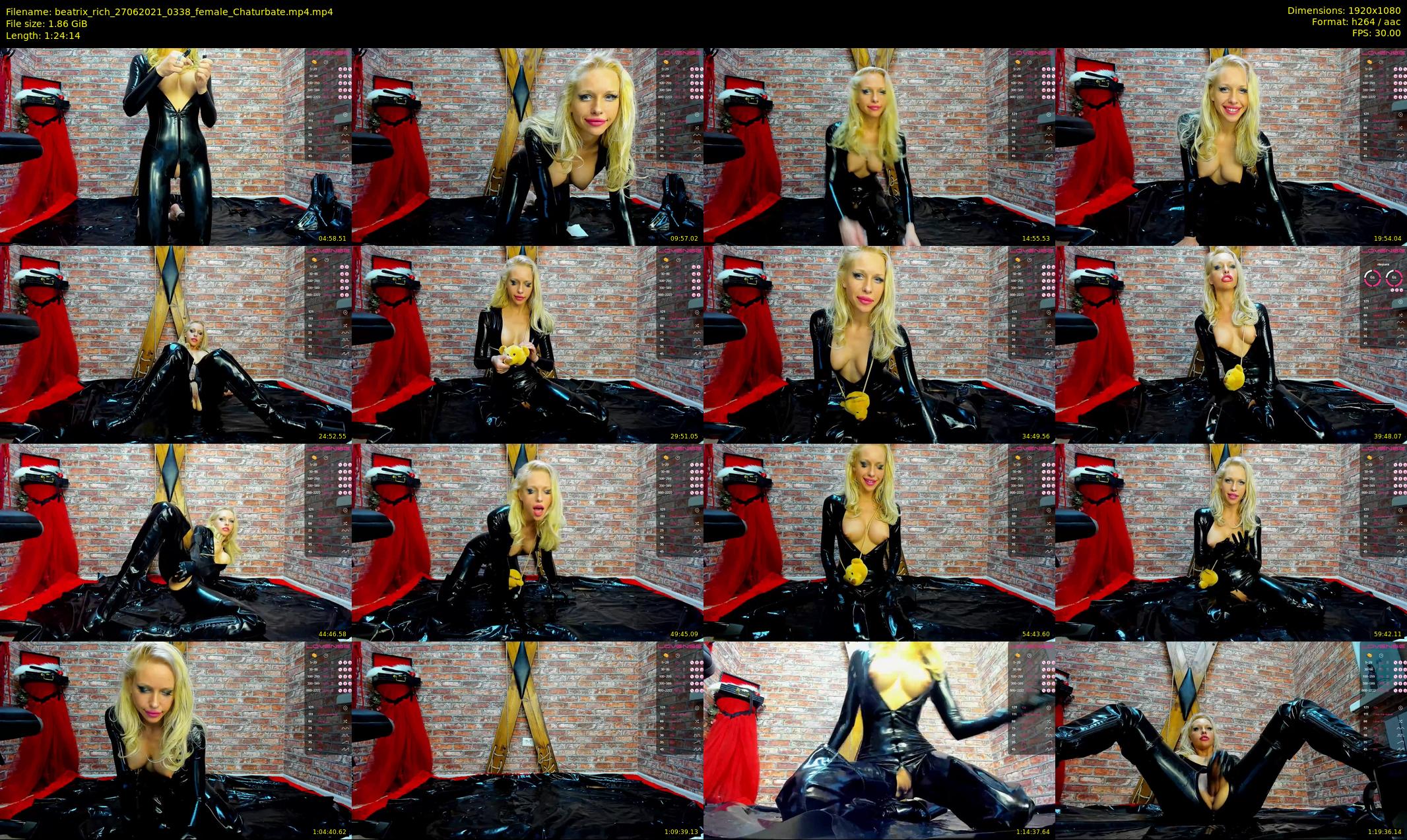 beatrix_rich — 85 minute Chaturbate female cam show recording, 1080p, Jun 27, 2021