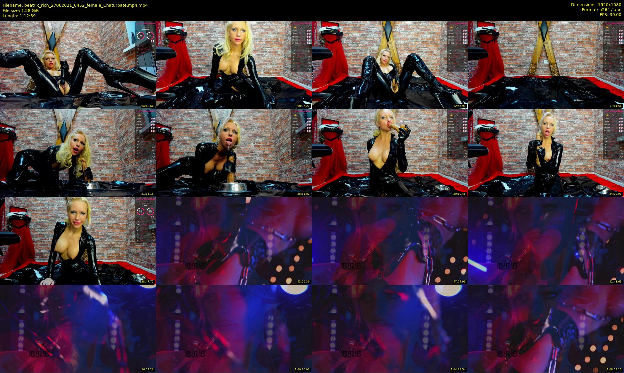 beatrix_rich — 73 minute Chaturbate female cam show recording, 1080p, Jun 27, 2021