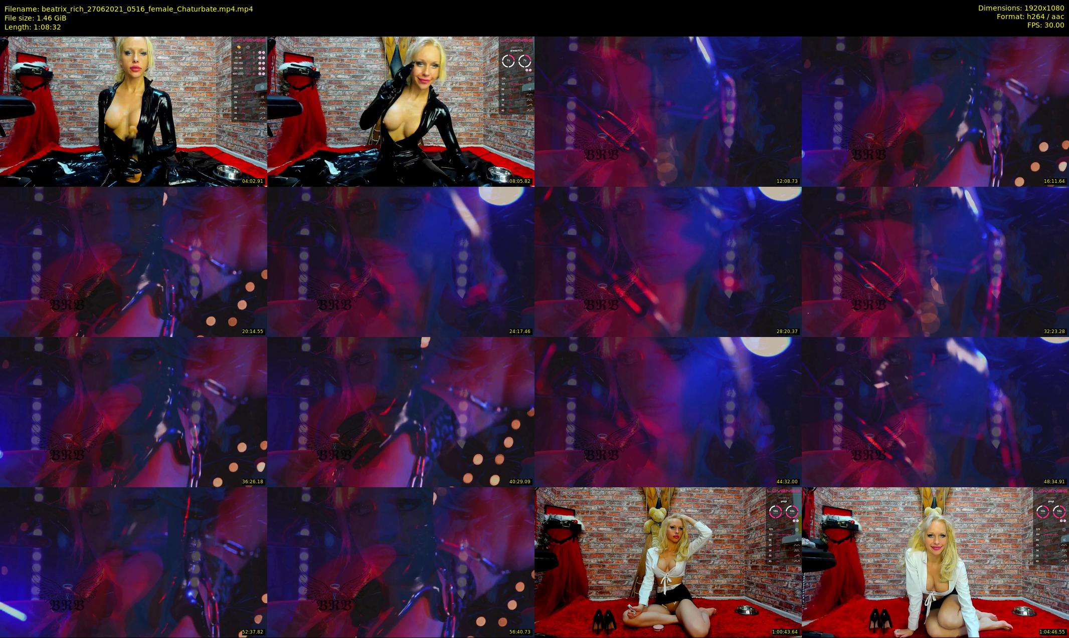 beatrix_rich — 69 minute Chaturbate female cam show recording, 1080p, Jun 27, 2021