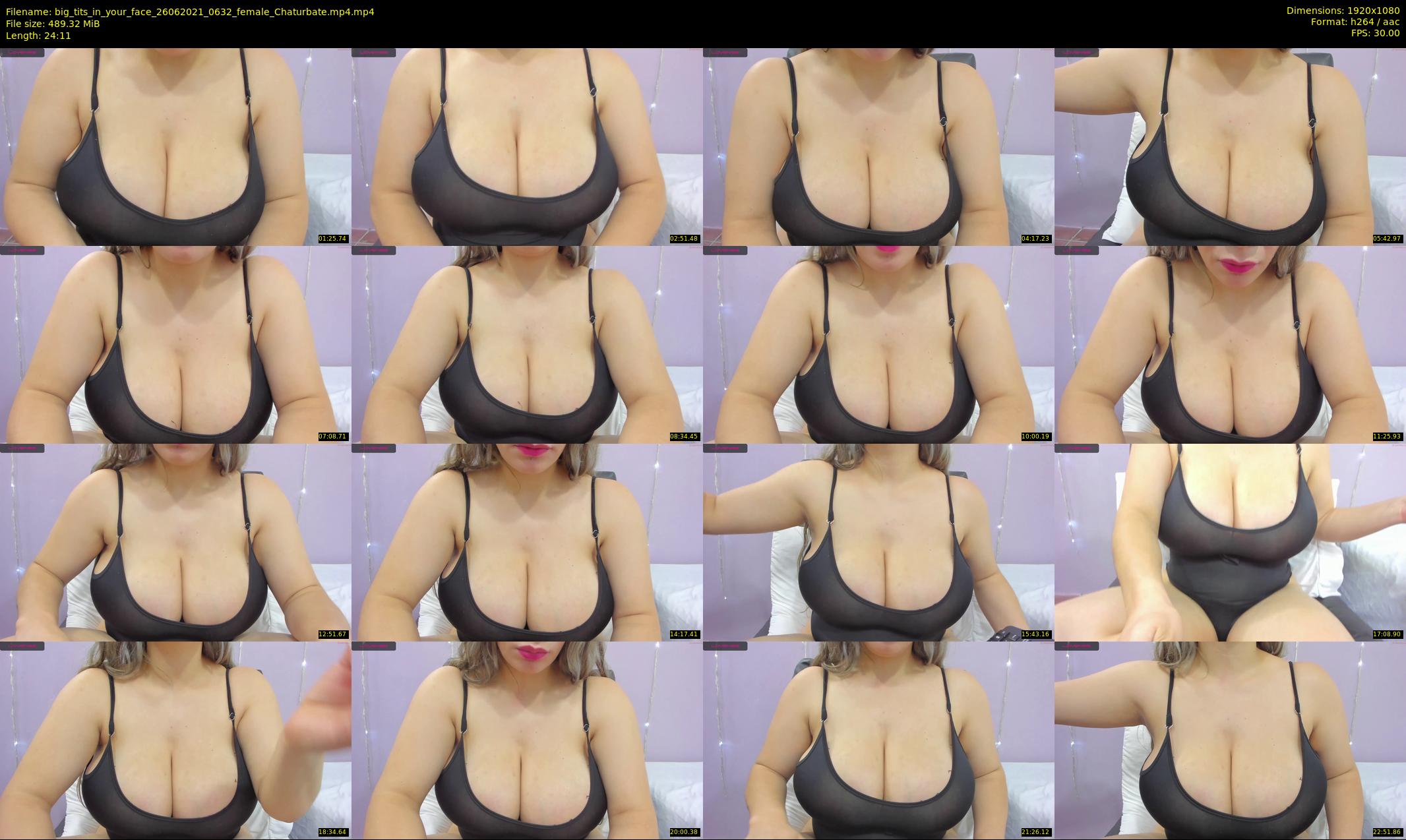 big_tits_in_your_face — 25 minute Chaturbate female cam show recording, 1080p, Jun 26, 2021