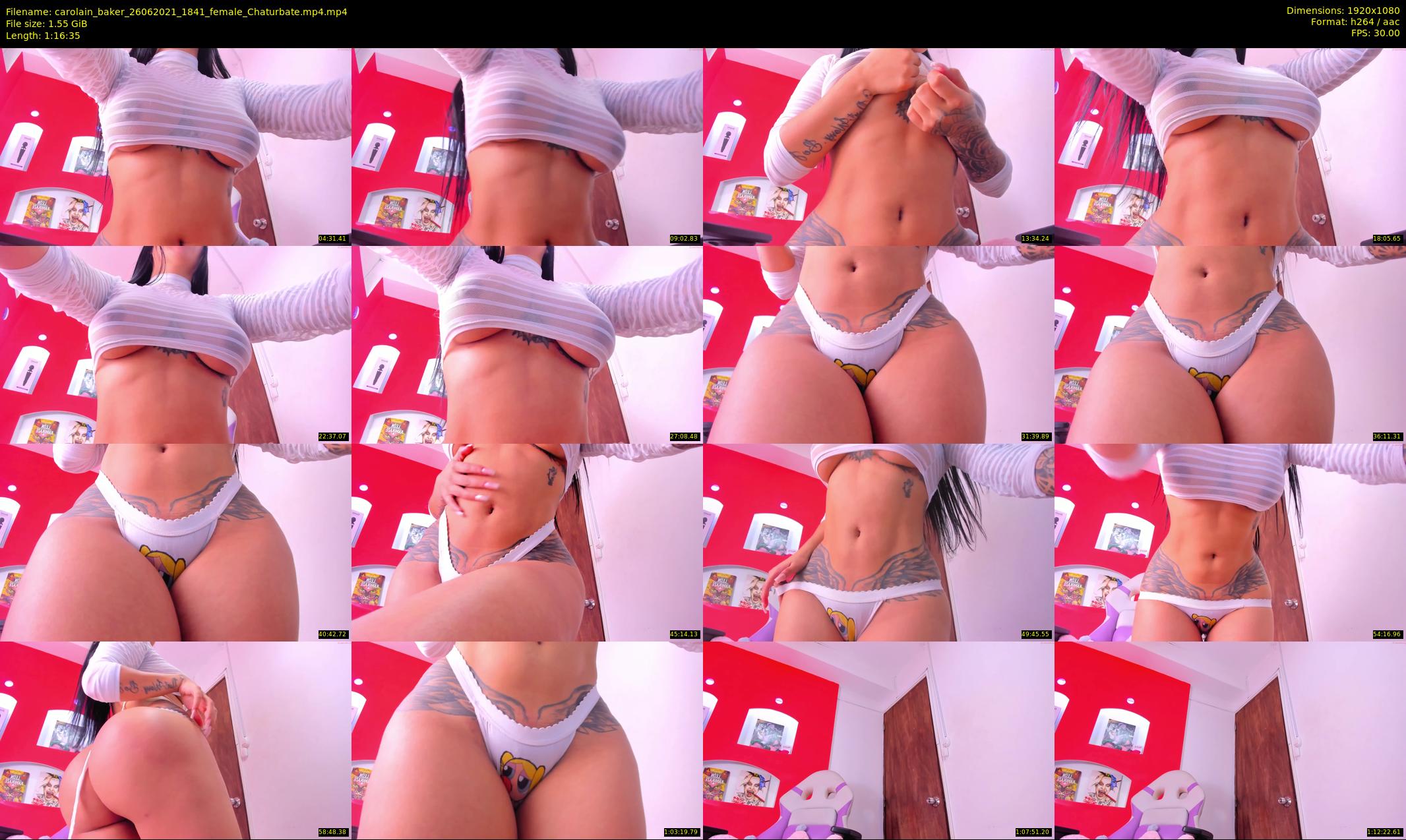 carolain_baker — 77 minute Chaturbate female cam show recording, 1080p, Jun 26, 2021
