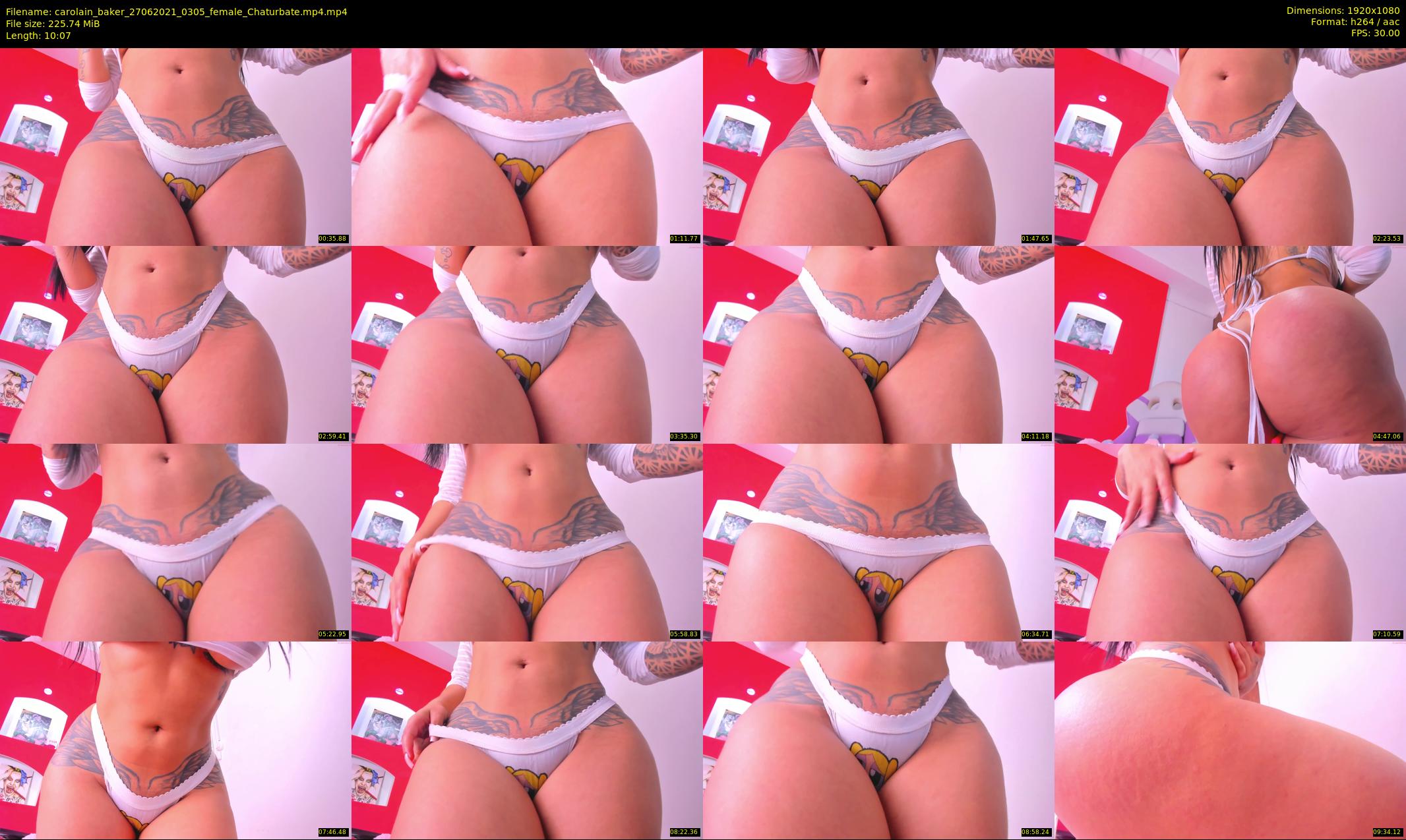 carolain_baker — 11 minute Chaturbate female cam show recording, 1080p, Jun 27, 2021