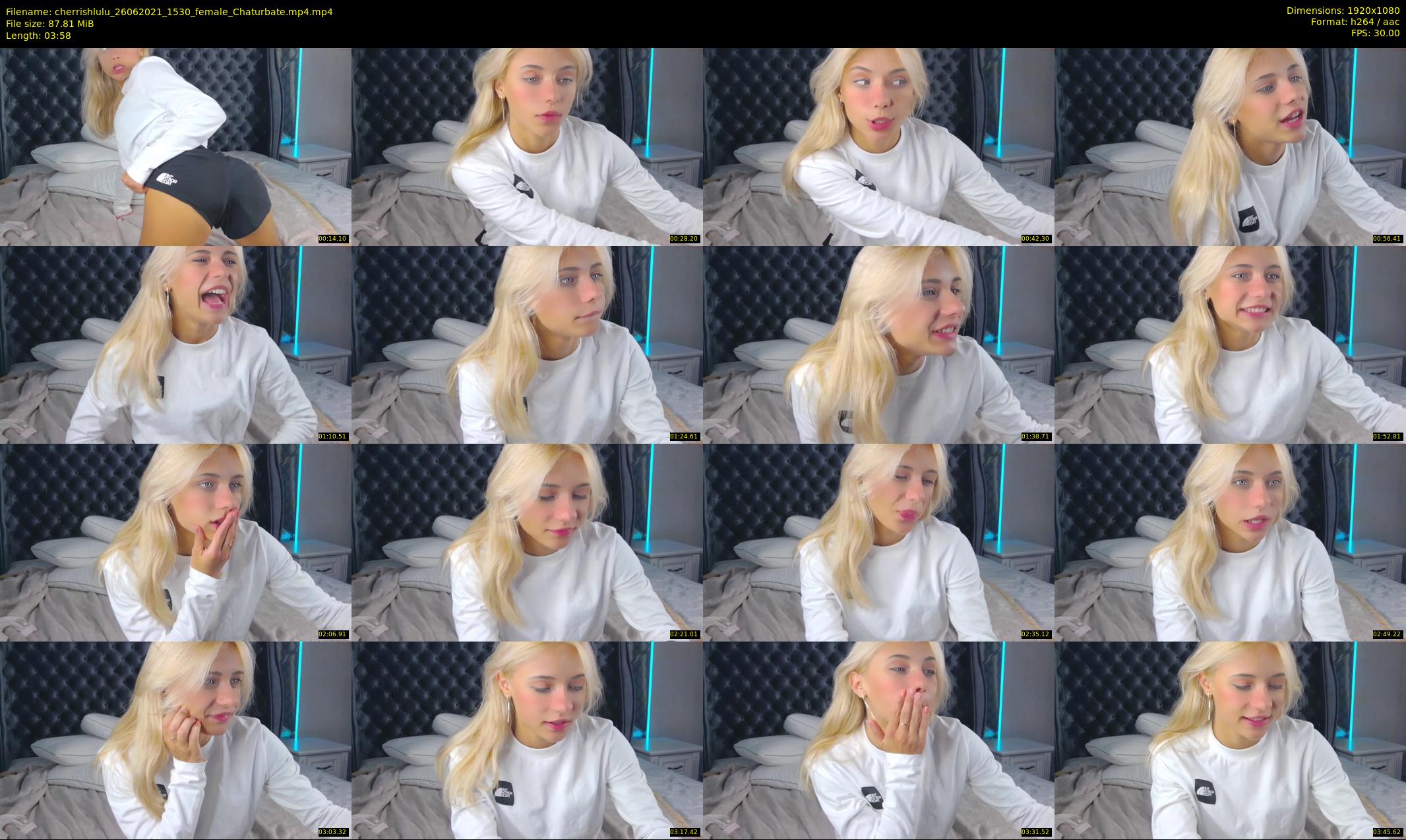 cherrishlulu — 4 minute Chaturbate female cam show recording, 1080p, Jun 26, 2021