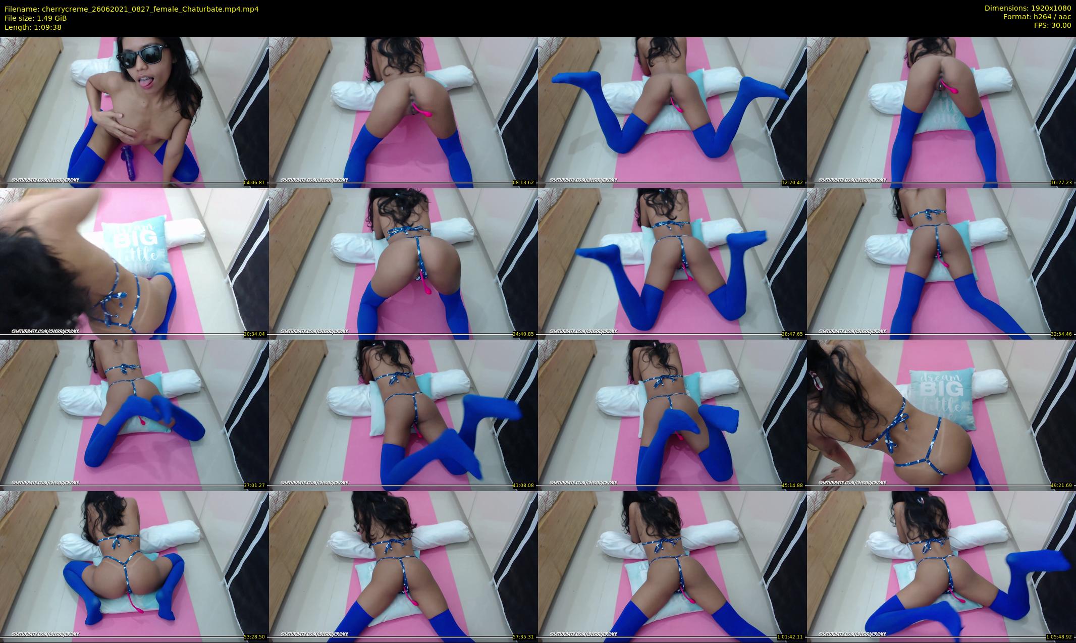 cherrycreme — 70 minute Chaturbate female cam show recording, 1080p, Jun 26, 2021