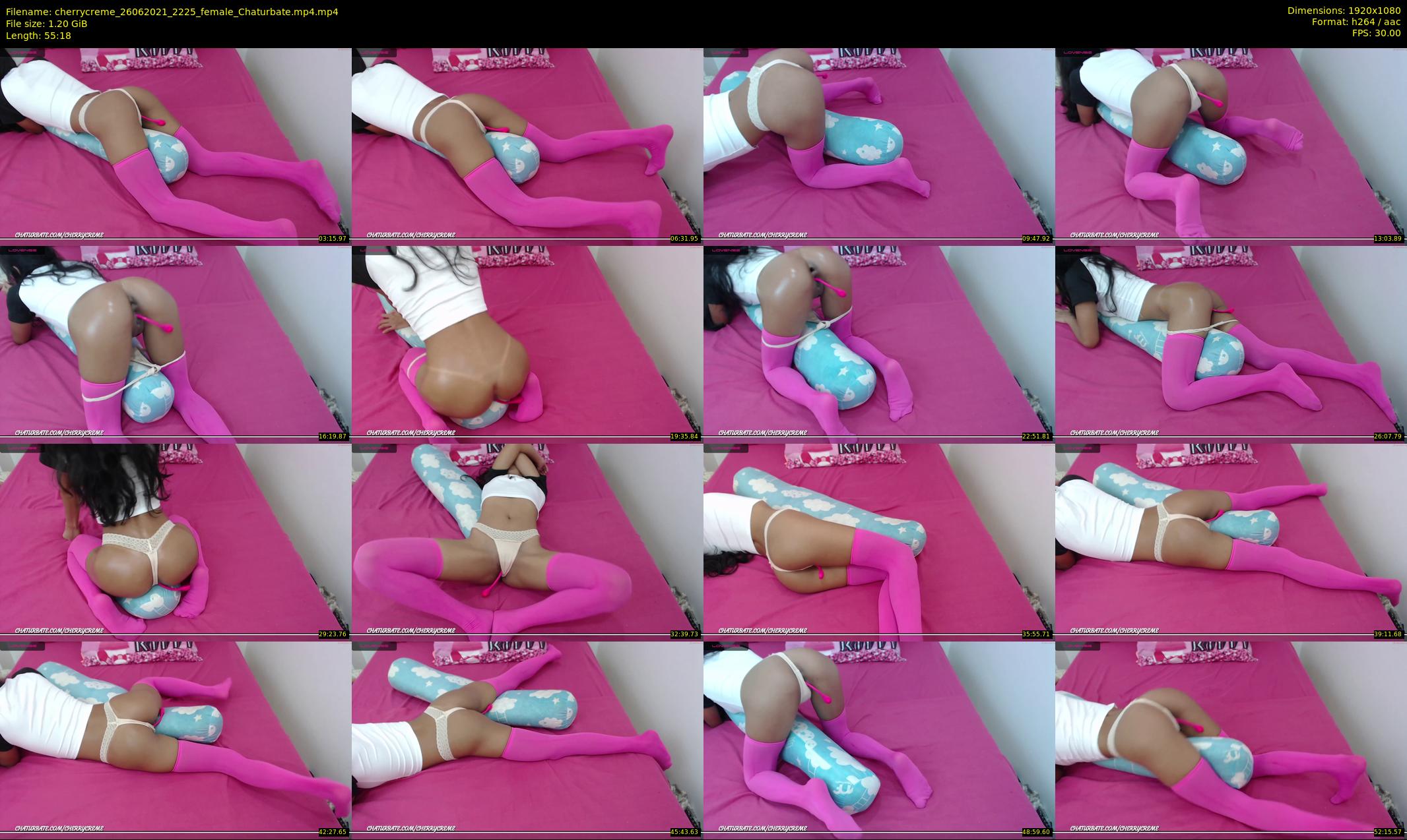 cherrycreme — 56 minute Chaturbate female cam show recording, 1080p, Jun 26, 2021