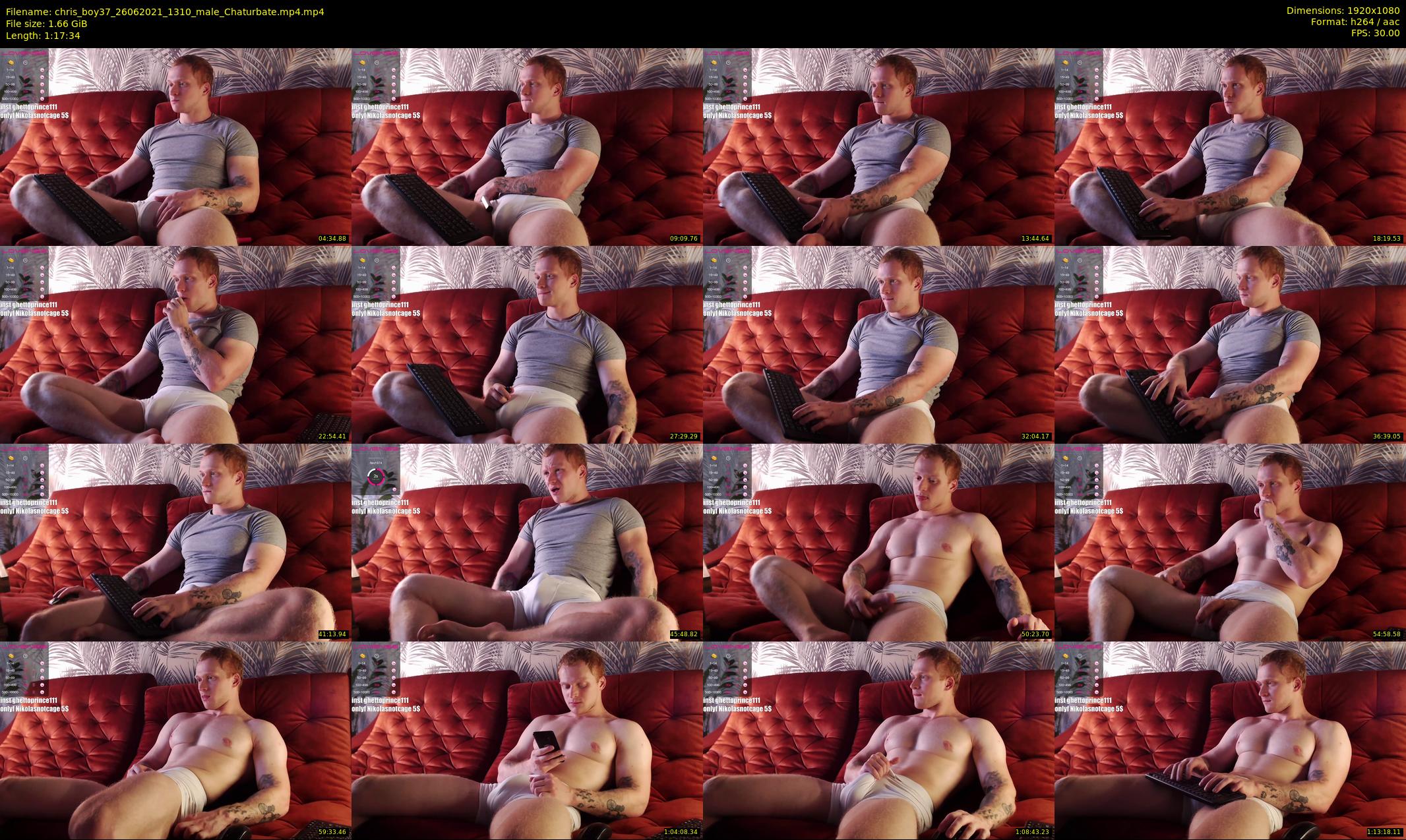 chris_boy37 — 78 minute Chaturbate male cam show recording, 1080p, Jun 26, 2021
