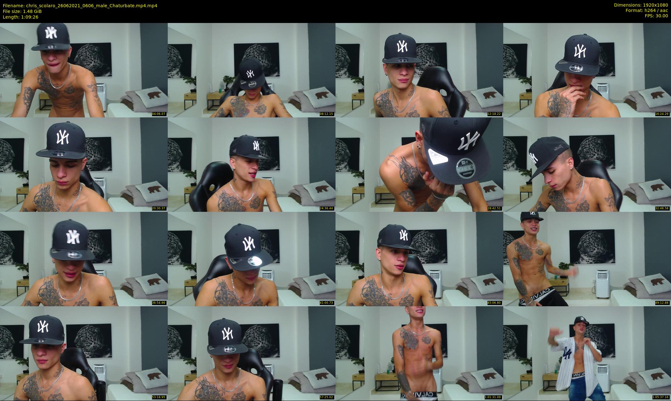 chris_scolaro — 70 minute Chaturbate male cam show recording, 1080p, Jun 26, 2021