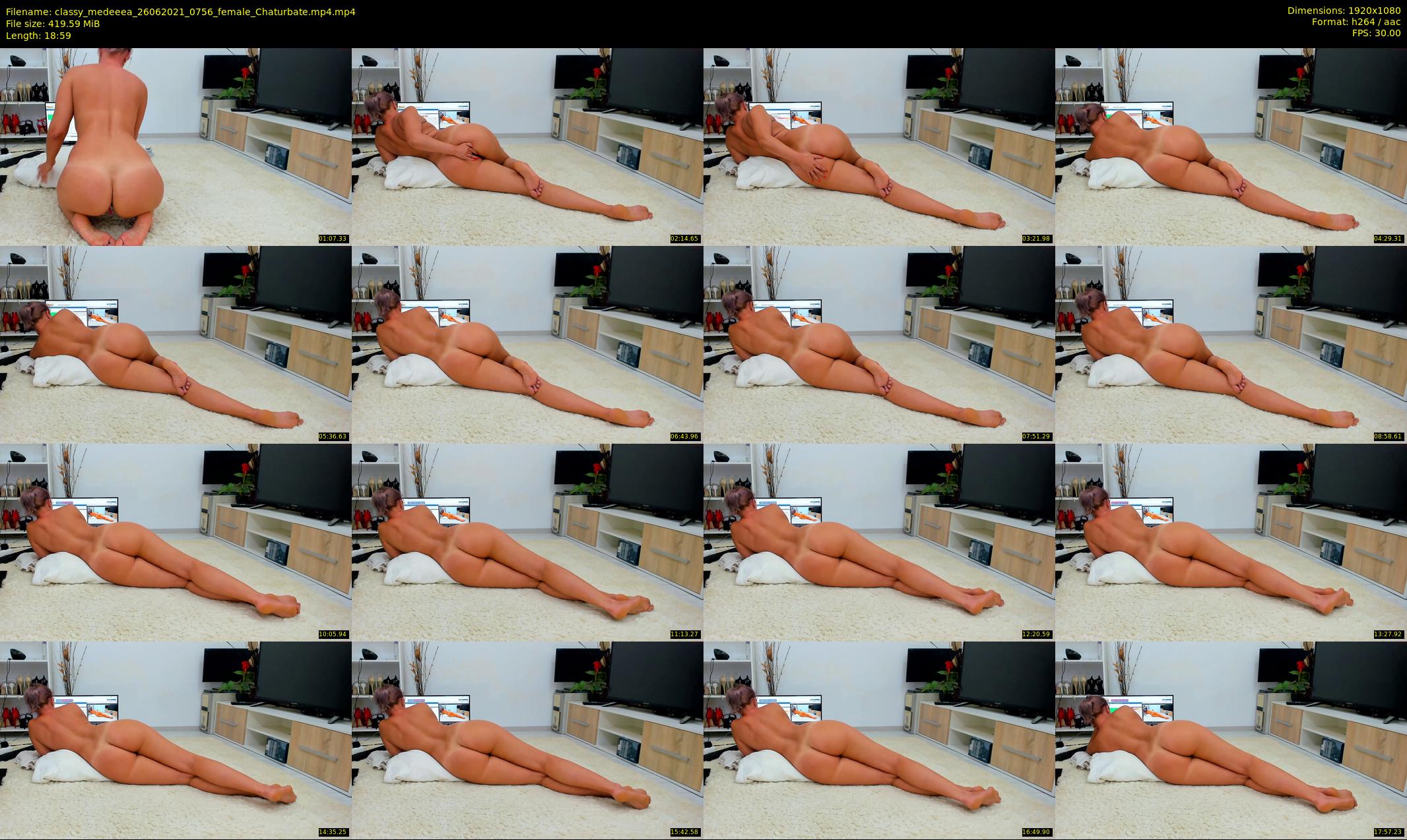 classy_medeeea — 19 minute Chaturbate female cam show recording, 1080p, Jun 26, 2021