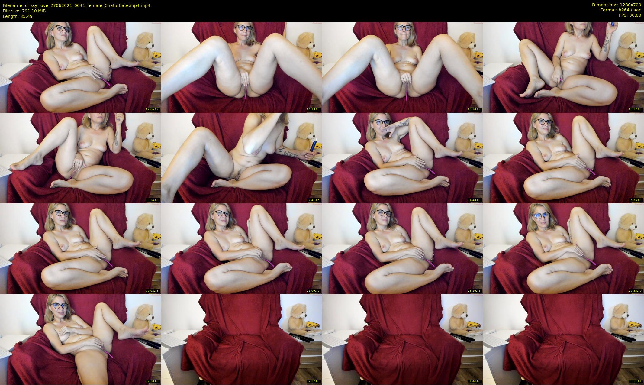 crissy_love — 36 minute Chaturbate female cam show recording, 720p, Jun 27, 2021