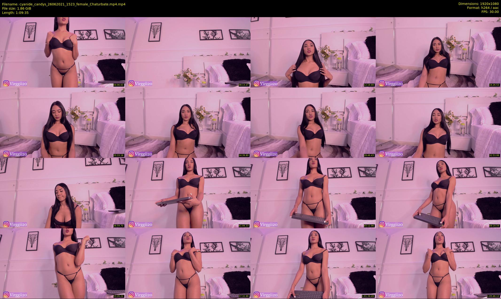 cyanide_candys — 70 minute Chaturbate female cam show recording, 1080p, Jun 26, 2021