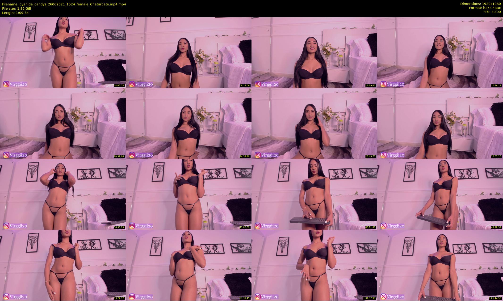 cyanide_candys — 70 minute Chaturbate female cam show recording, 1080p, Jun 26, 2021