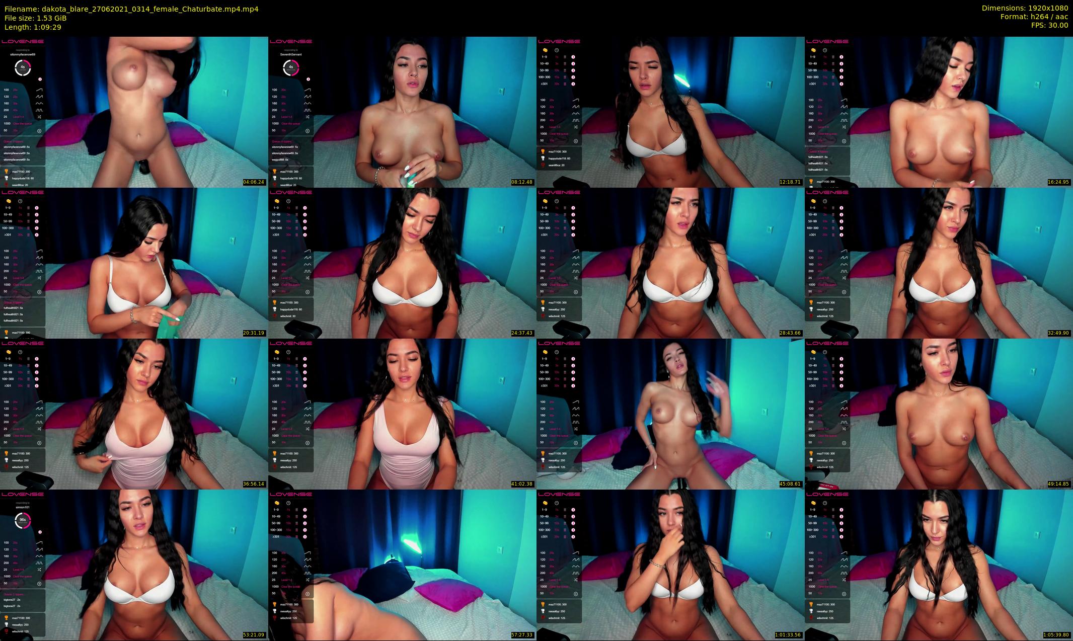 dakota_blare — 70 minute Chaturbate female cam show recording, 1080p, Jun 27, 2021