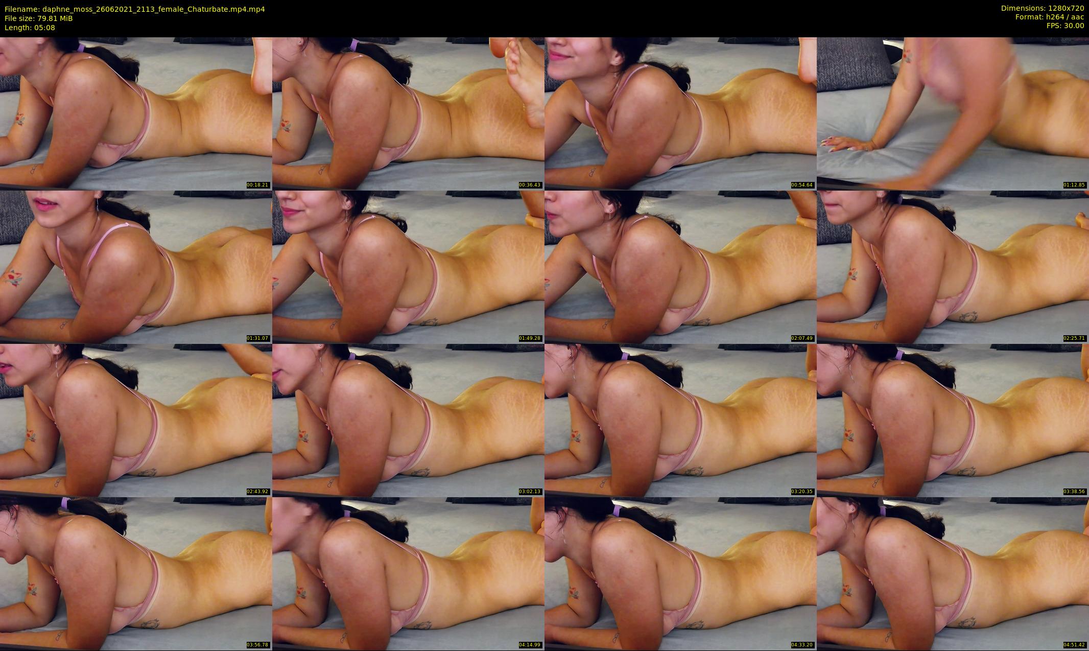 daphne_moss — 6 minute Chaturbate female cam show recording, 720p, Jun 26, 2021