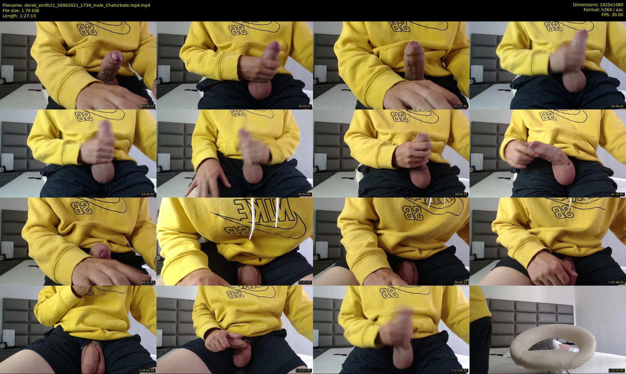 derek_smith21 — 88 minute Chaturbate male cam show recording, 1080p, Jun 26, 2021