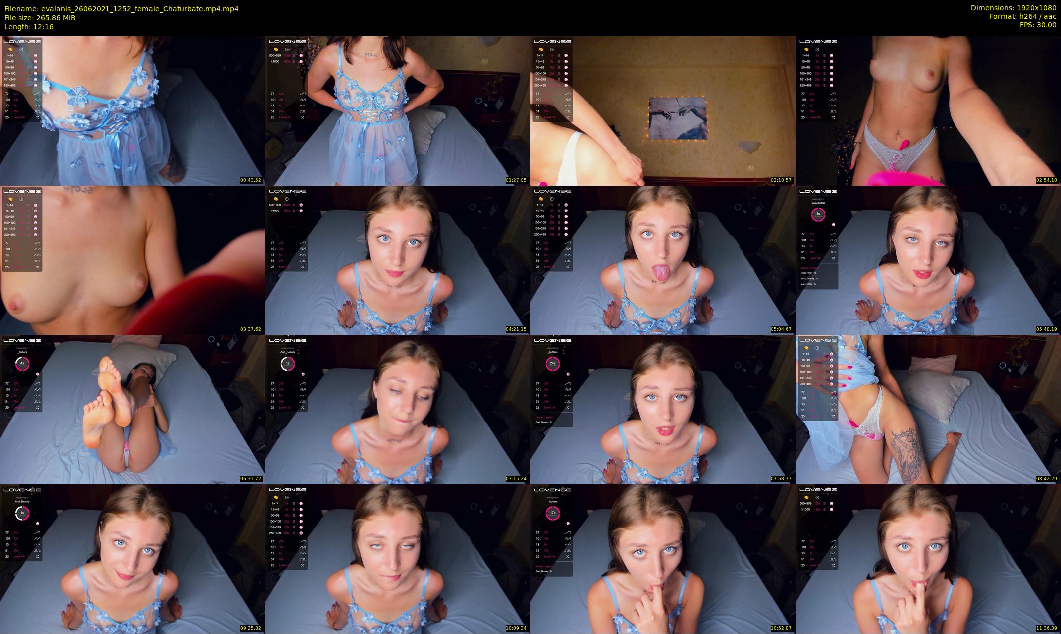 evalanis — 13 minute Chaturbate couple cam show recording, 1080p, Jun 26, 2021