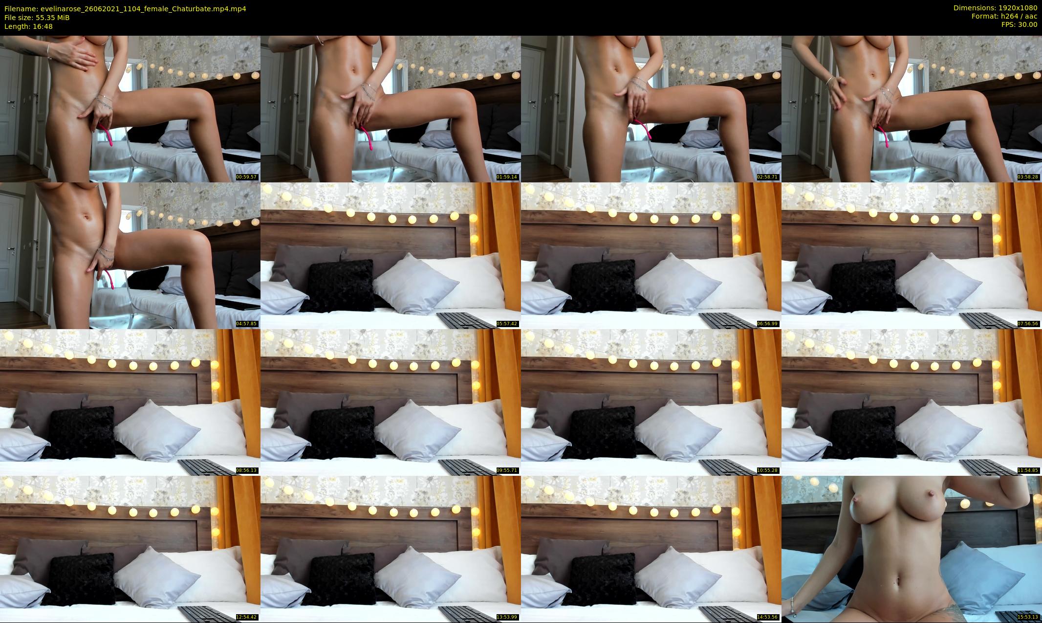 evelinarose — 17 minute Chaturbate female cam show recording, 1080p, Jun 26, 2021
