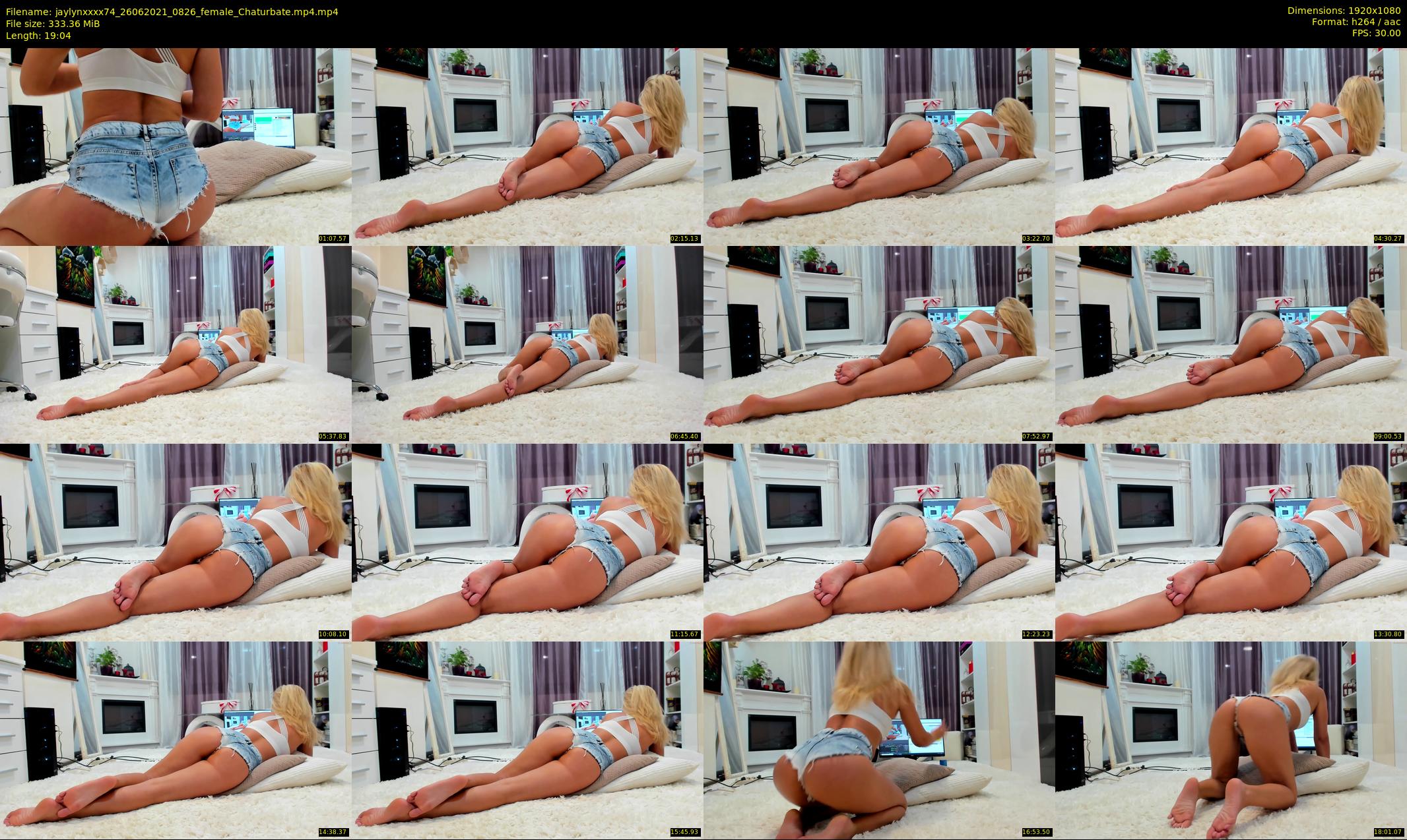 jaylynxxxx74 — 20 minute Chaturbate female cam show recording, 1080p, Jun 26, 2021