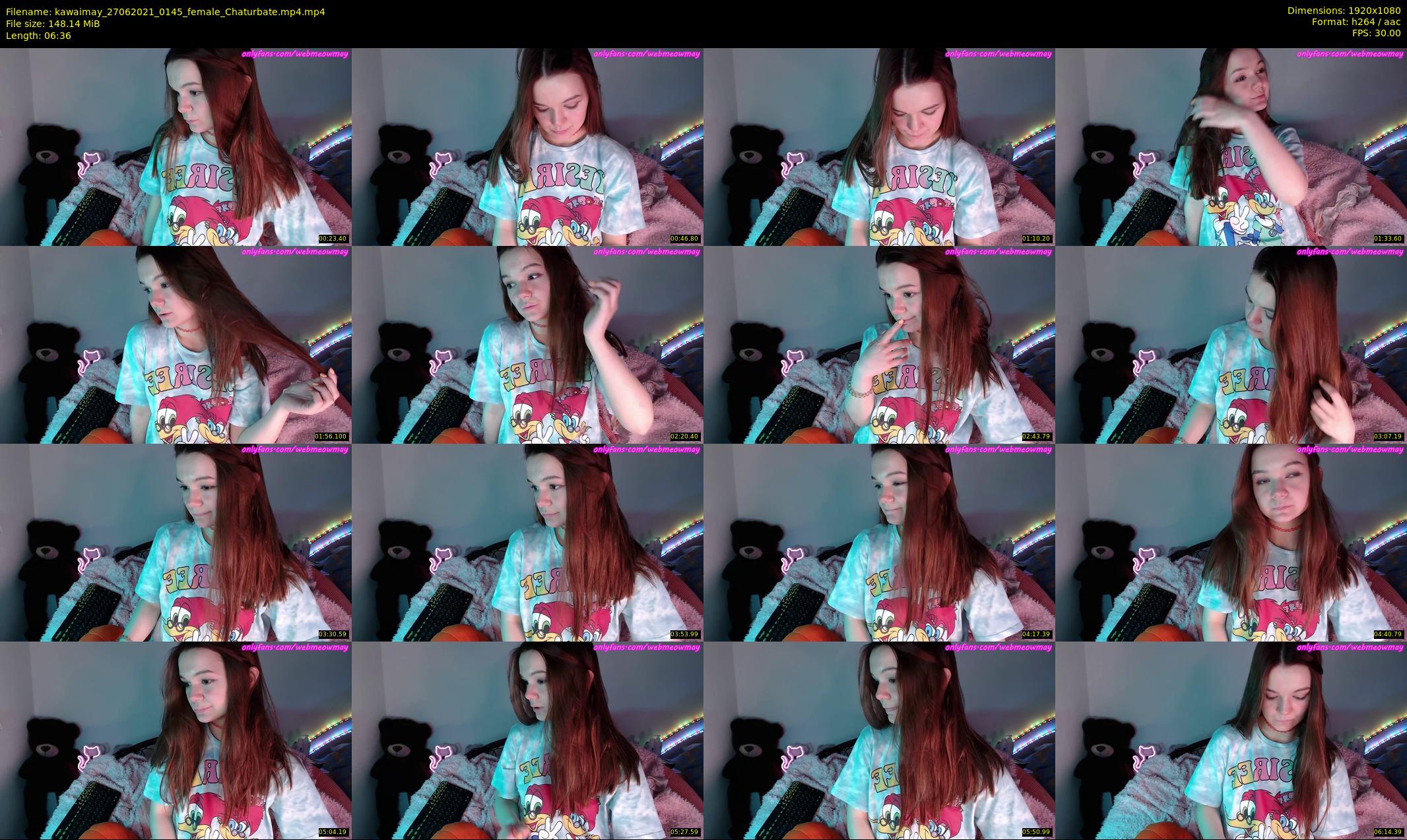 kawaimay — 7 minute Chaturbate female cam show recording, 1080p, Jun 27, 2021