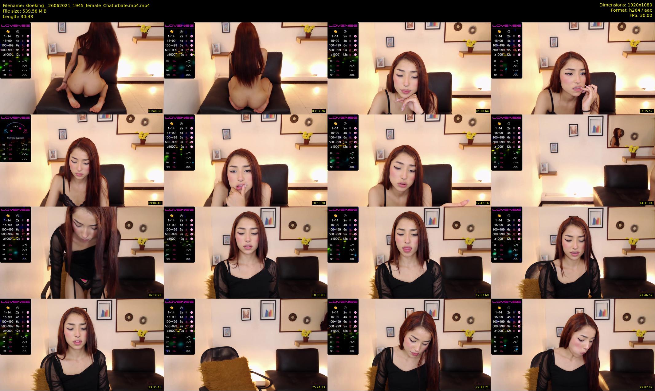 kloeking_ — 31 minute Chaturbate female cam show recording, 1080p, Jun 26, 2021