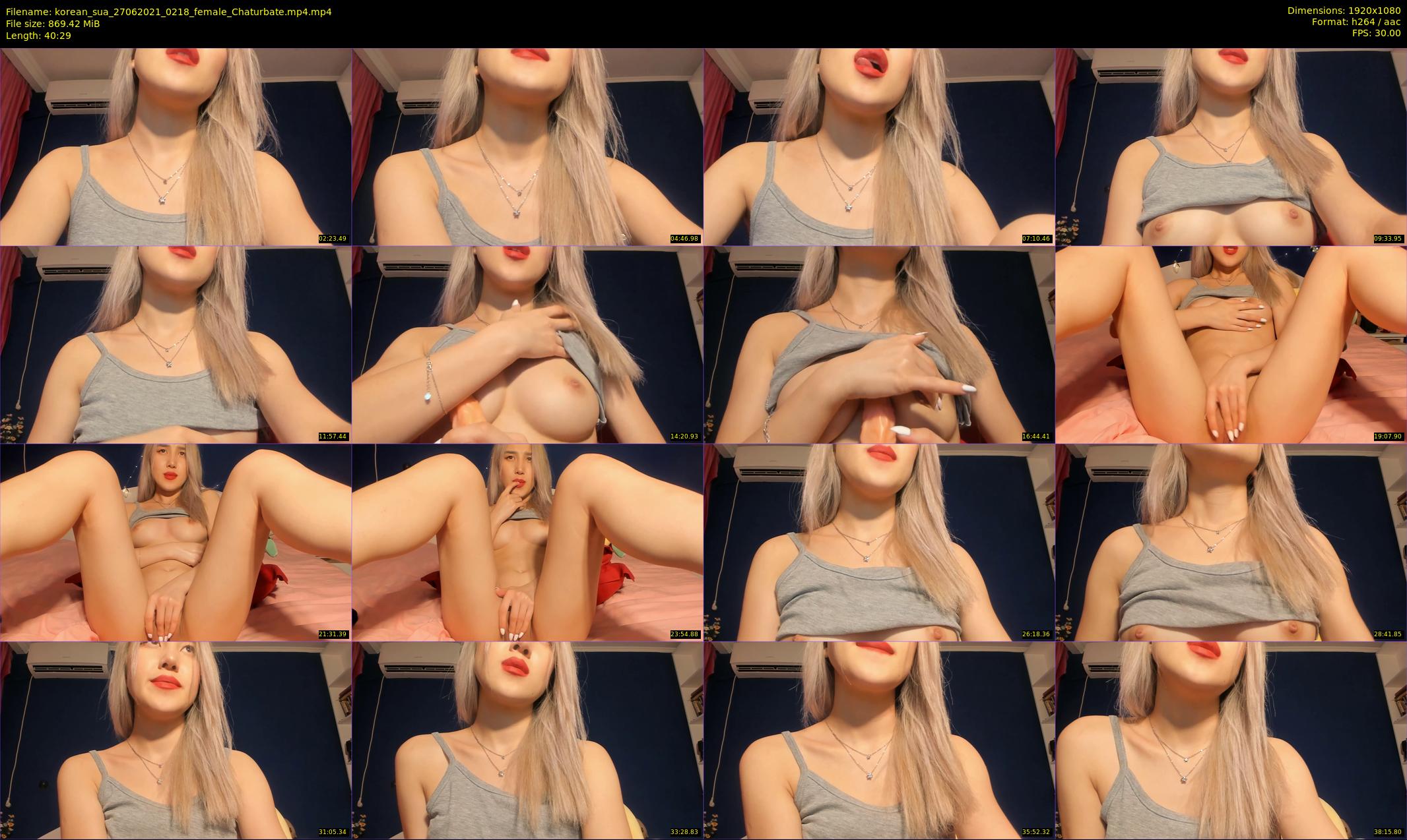korean_sua — 41 minute Chaturbate female cam show recording, 1080p, Jun 27, 2021