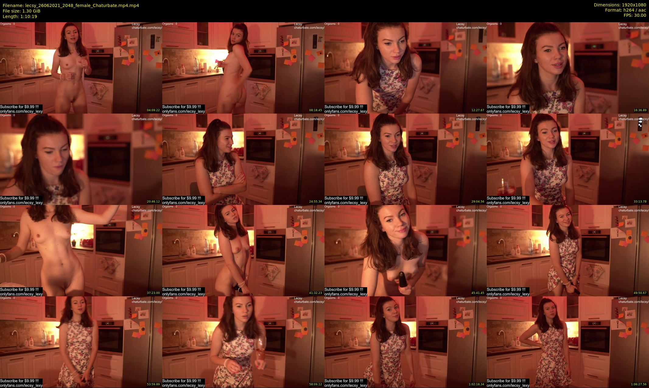 lecsy — 71 minute Chaturbate female cam show recording, 1080p, Jun 26, 2021