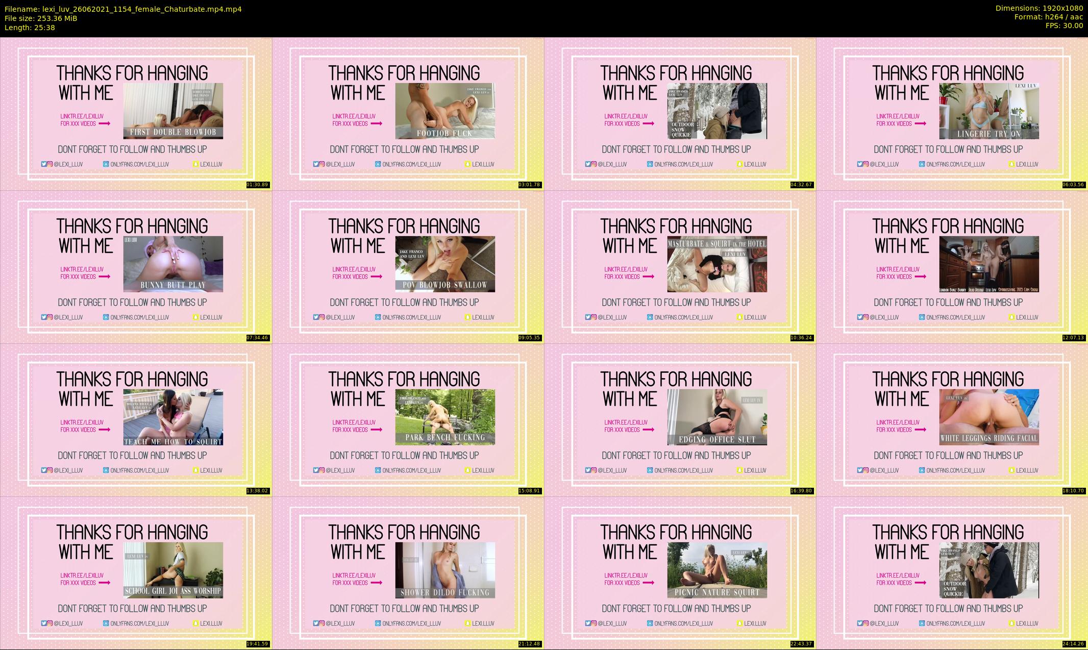 lexi_luv — 26 minute Chaturbate female cam show recording, 1080p, Jun 26, 2021