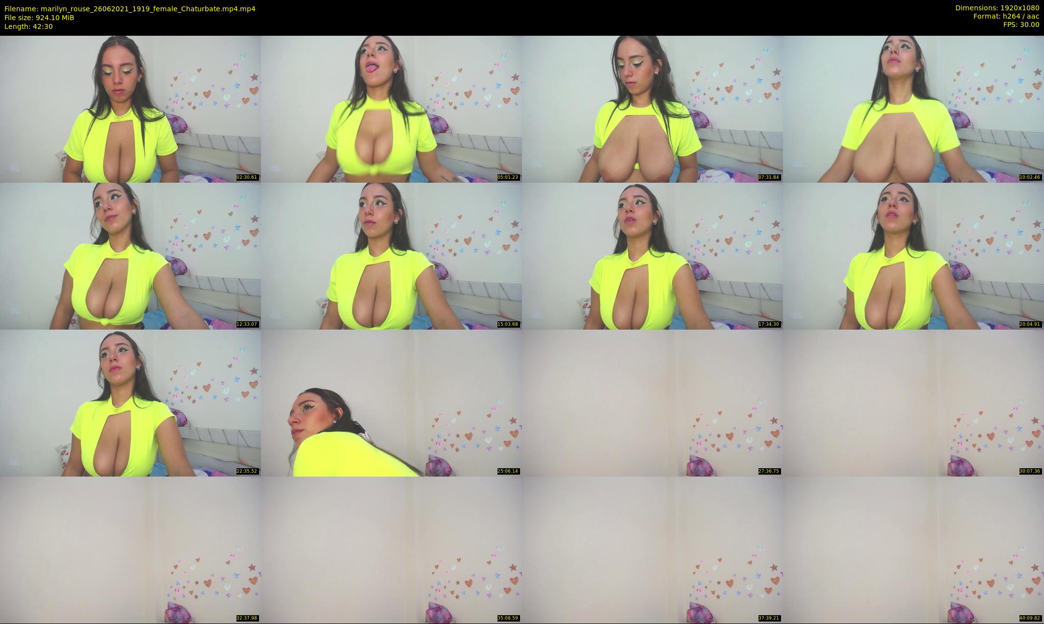 marilyn_rouse — 43 minute Chaturbate female cam show recording, 1080p, Jun 26, 2021