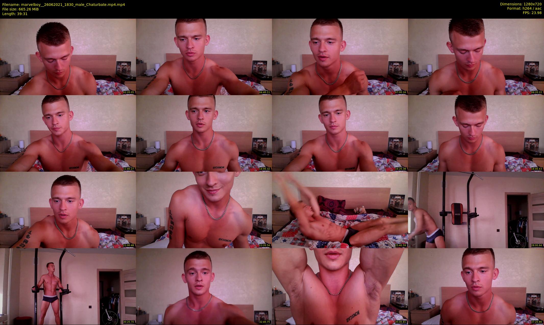 marvelboy_ — 40 minute Chaturbate male cam show recording, 720p, Jun 26, 2021