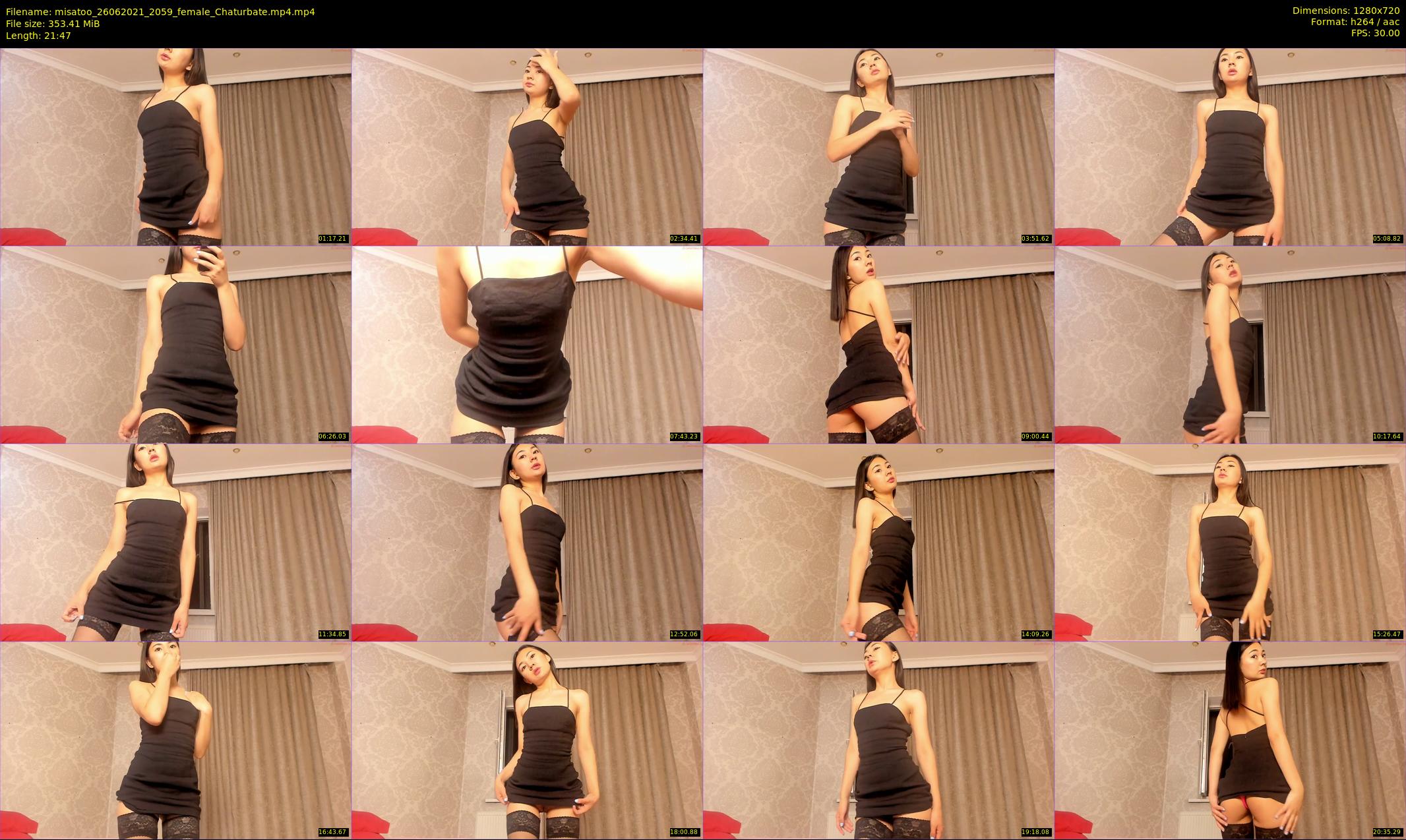 misatoo — 22 minute Chaturbate female cam show recording, 720p, Jun 26, 2021