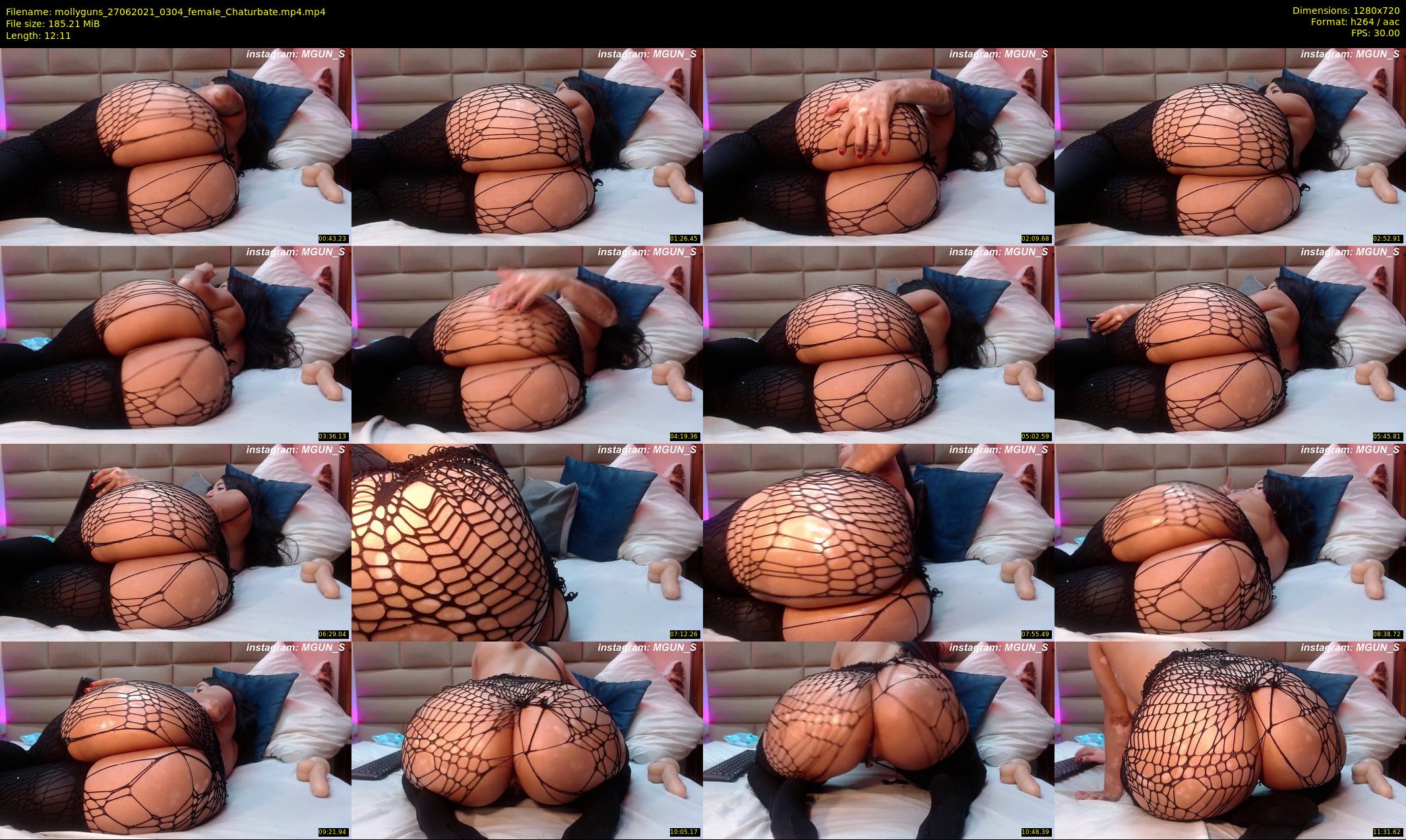 mollyguns — 13 minute Chaturbate female cam show recording, 720p, Jun 27, 2021