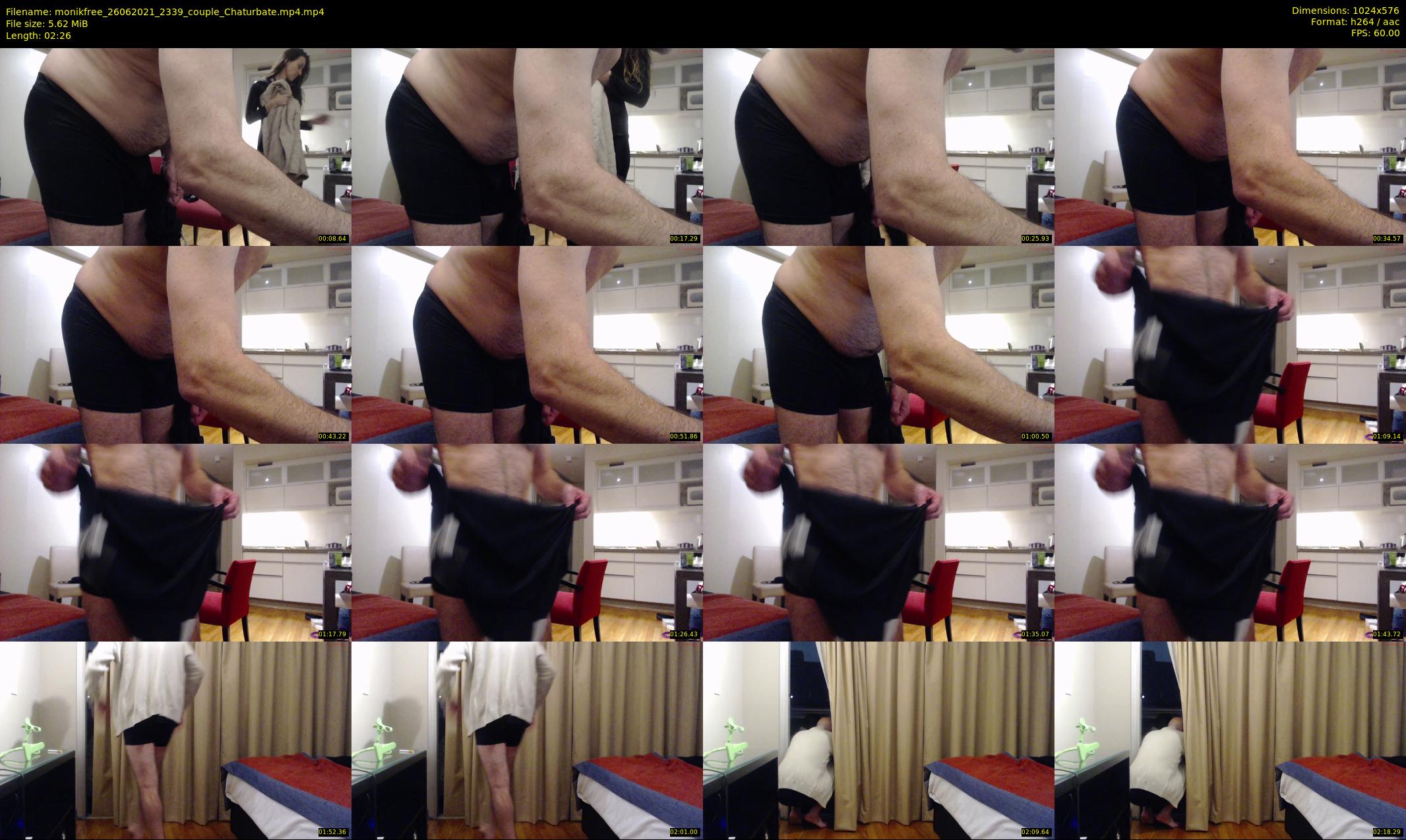 monikfree — 3 minute Chaturbate couple cam show recording, 480p, Jun 26, 2021