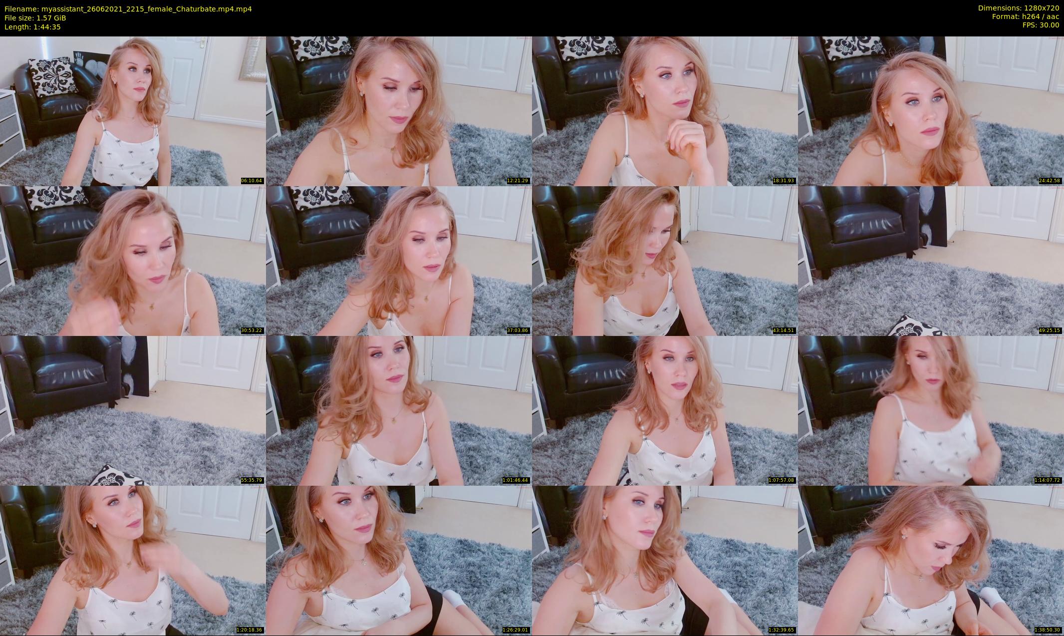 myassistant — 105 minute Chaturbate female cam show recording, 720p, Jun 26, 2021