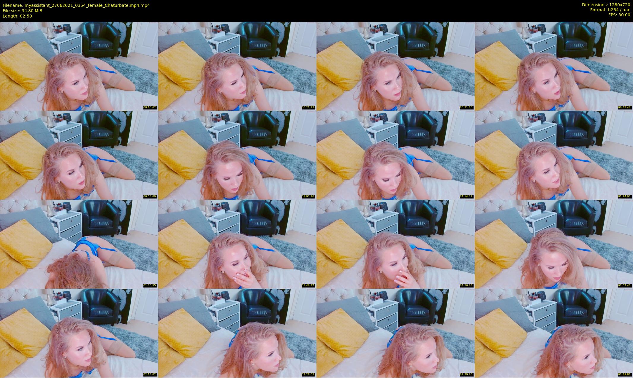 myassistant — 3 minute Chaturbate female cam show recording, 720p, Jun 27, 2021